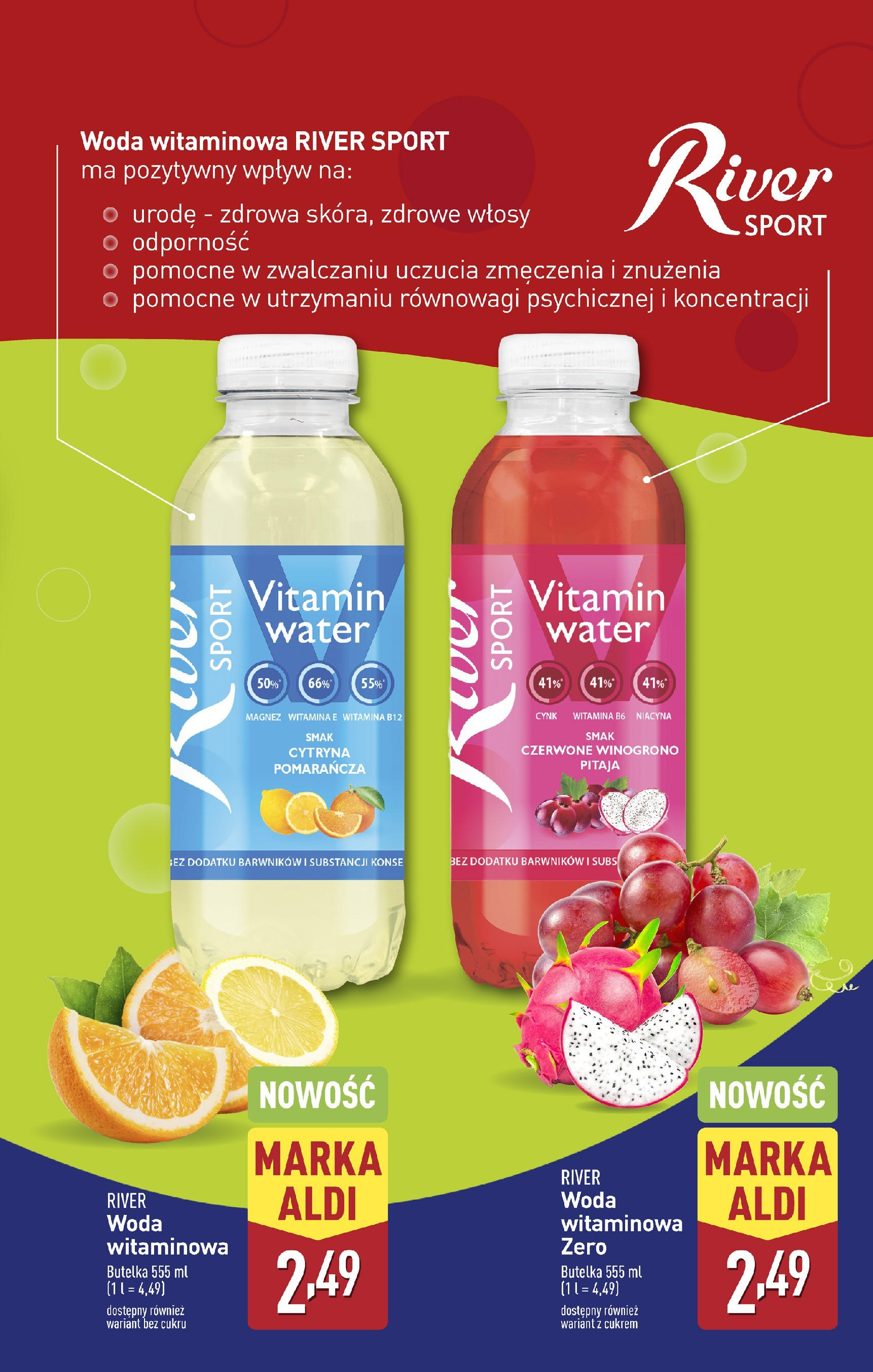 Aldi Gazetka - Promocja River od 05.05.2025 - Ulotka PDF, promocje | Strona: 3 | Produkty: Cytryna, Winogrono, Pitaja, Woda