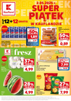 Pogląd oferty "Kaufland gazetka - Super Piątek" - ważna od 02.05.2025
