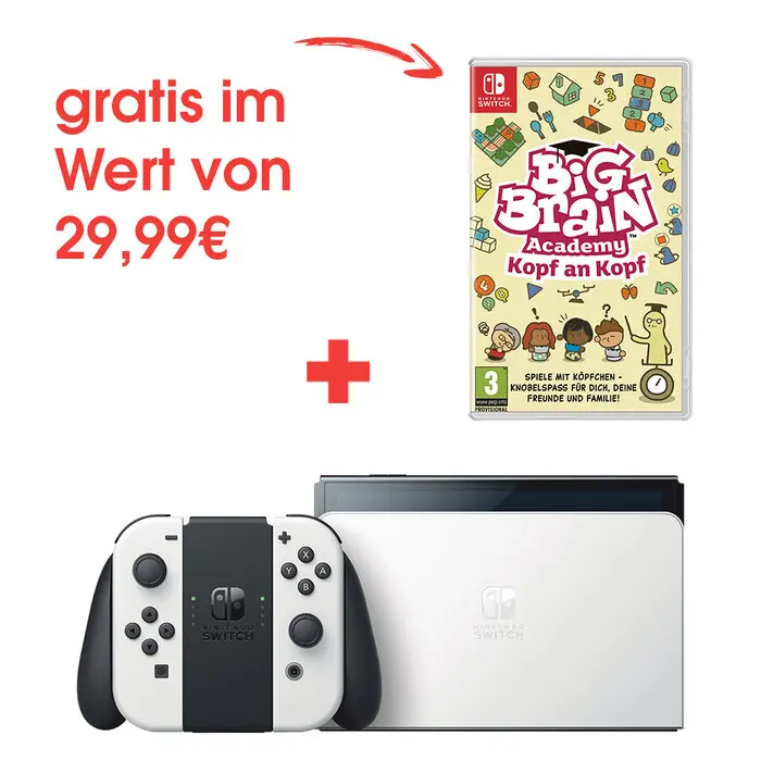 NINTENDO Konsole Switch (OLED-Modell) weiß