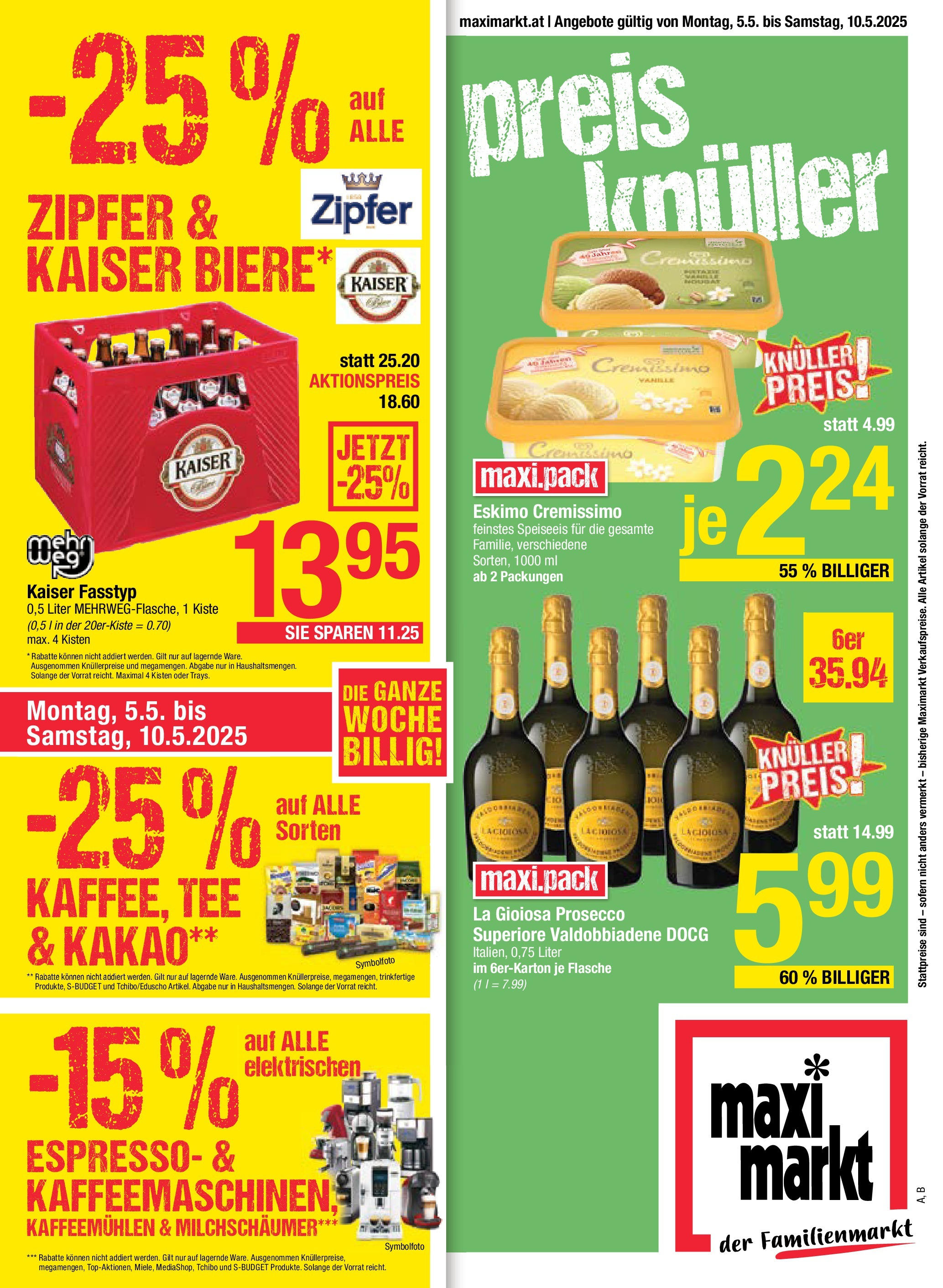  Maximarkt Anif, Bruck an der Großglocknerstraße ab (05.05.2025 - 10.05.2025) - Seite 1
