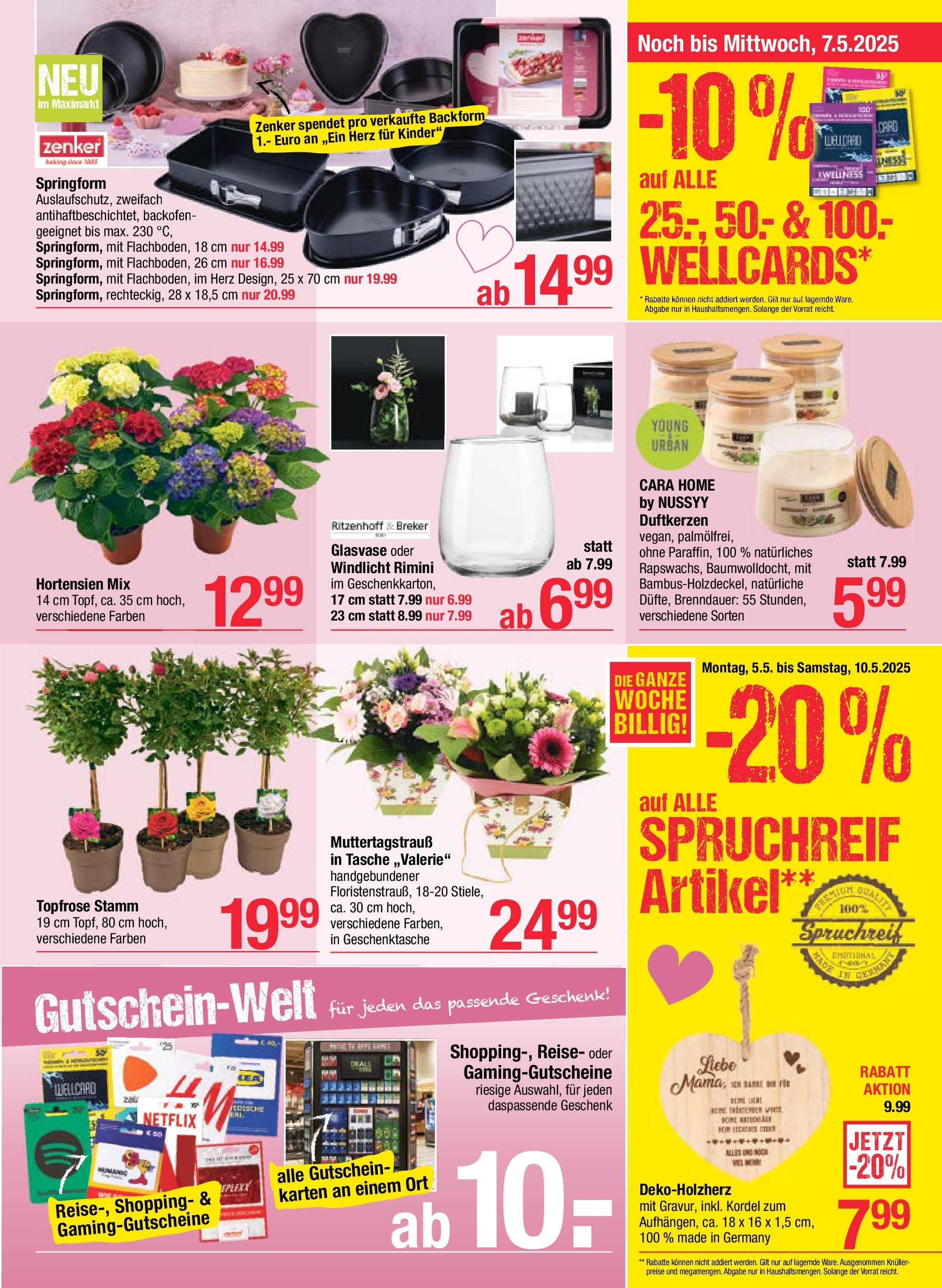 Maximarkt Haid, Linz (05.05.2025) || Aktuelle Angebote | Seite: 5 | Produkte: Tasche Maximarkt Haid, Linz von 05.05.2025 - Aktuelle Angebote | Seite: 5 | Produkte: Tasche