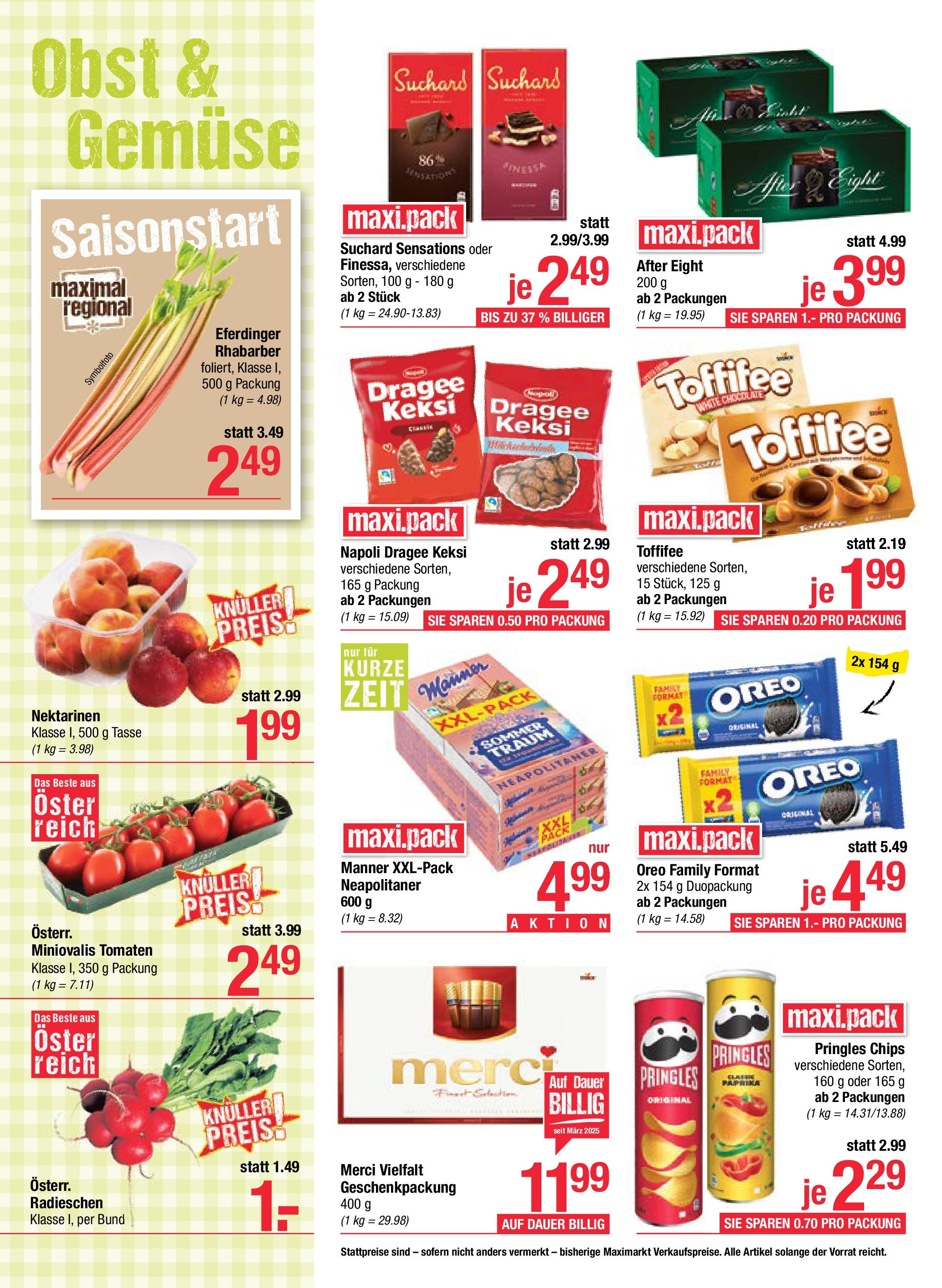 Maximarkt Haid, Linz (05.05.2025) || Aktuelle Angebote | Seite: 12 | Produkte: Chips, Gemüse, Obst, Tomaten Maximarkt Haid, Linz von 05.05.2025 - Aktuelle Angebote | Seite: 12 | Produkte: Chips, Gemüse, Obst, Tomaten