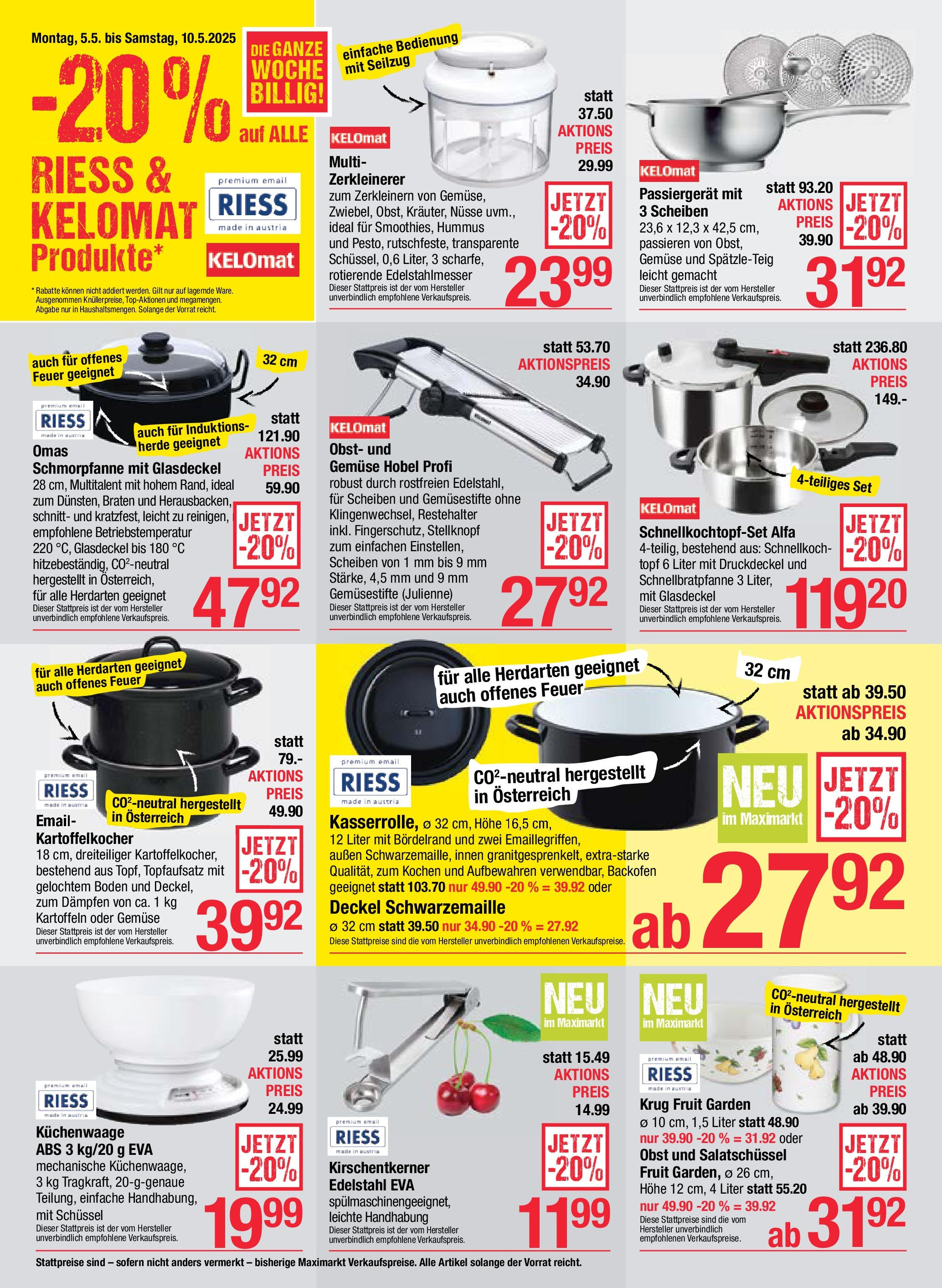 Maximarkt Haid, Linz (05.05.2025) || Aktuelle Angebote | Seite: 18 | Produkte: Nüsse, Kartoffeln, Gemüse, Hobel Maximarkt Haid, Linz von 05.05.2025 - Aktuelle Angebote | Seite: 18 | Produkte: Nüsse, Kartoffeln, Gemüse, Hobel