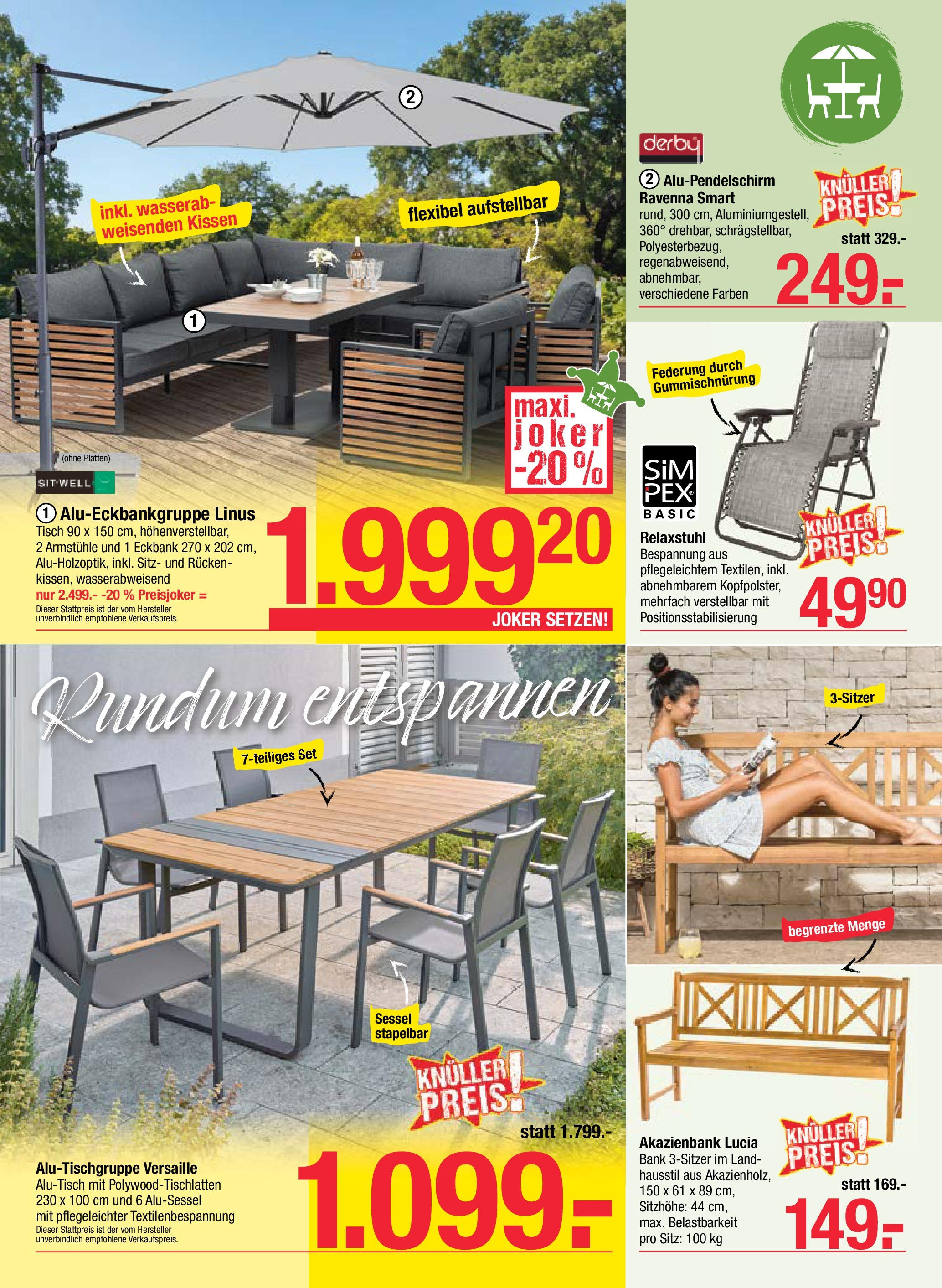 Maximarkt Haid, Linz (05.05.2025) || Aktuelle Angebote | Seite: 25 | Produkte: Kissen, Sessel, Tisch Maximarkt Haid, Linz von 05.05.2025 - Aktuelle Angebote | Seite: 25 | Produkte: Kissen, Sessel, Tisch