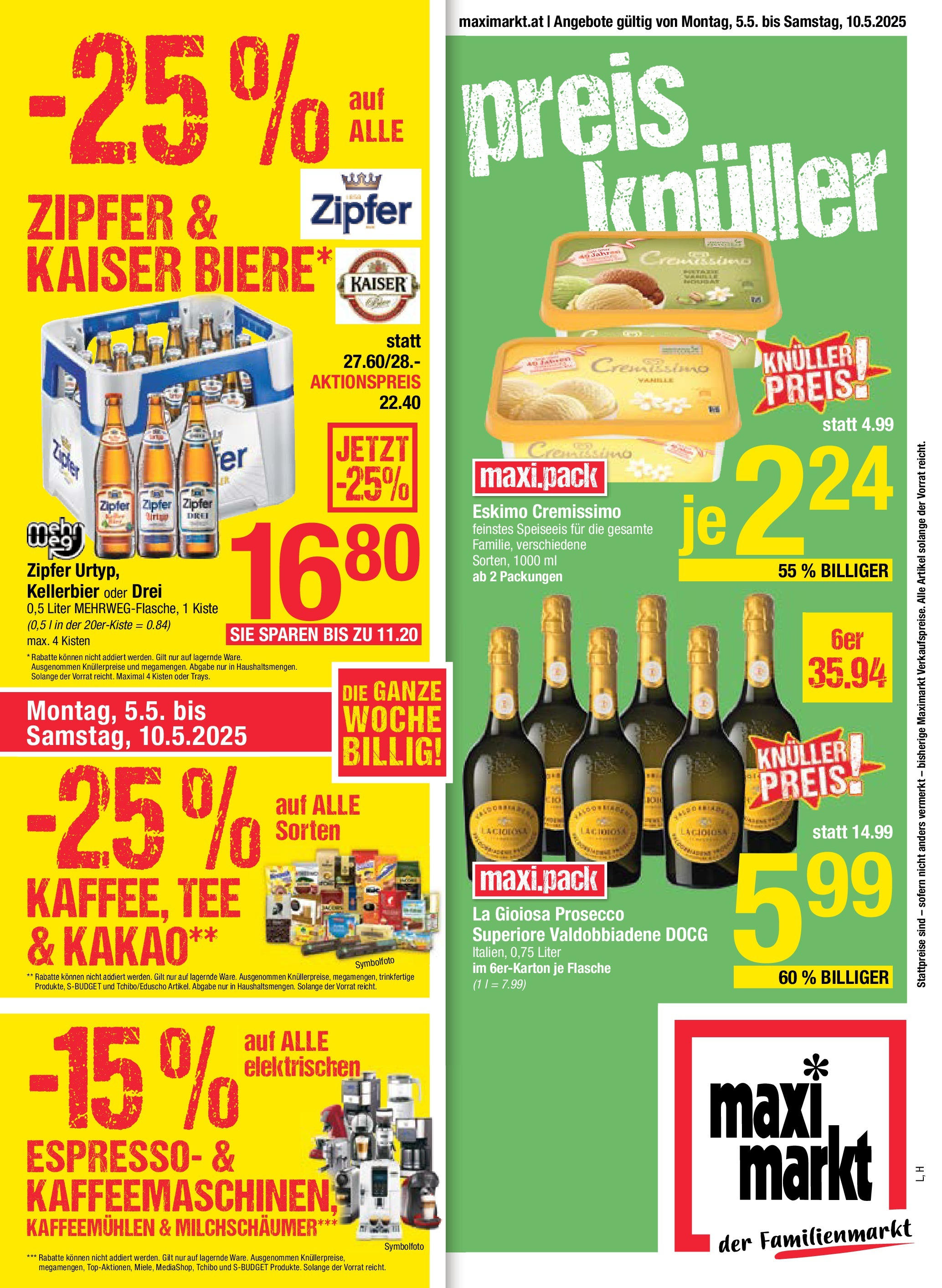 Maximarkt Haid, Linz (05.05.2025) || Aktuelle Angebote | Seite: 1 | Produkte: Tee Maximarkt Haid, Linz von 05.05.2025 - Aktuelle Angebote | Seite: 1 | Produkte: Tee