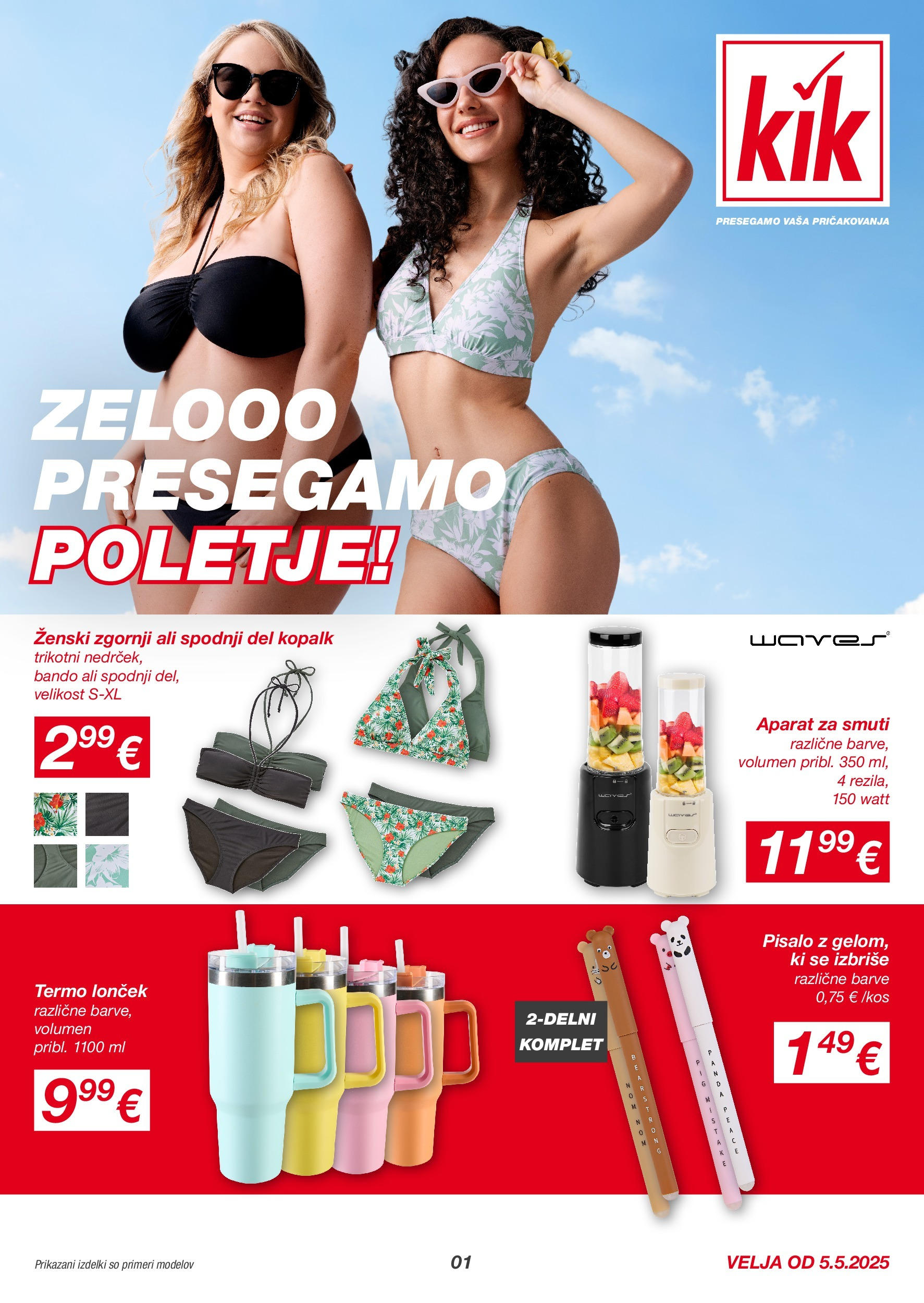Kik - KiK: Presegamo veselje ob naraščaju-2025-05-11 | Veljaven od 04.05.2025 | Kimbino | Stran: 1 Kik - KiK: Presegamo veselje ob naraščaju-2025-05-11 veljaven od 04.05.2025 | Stran: 1