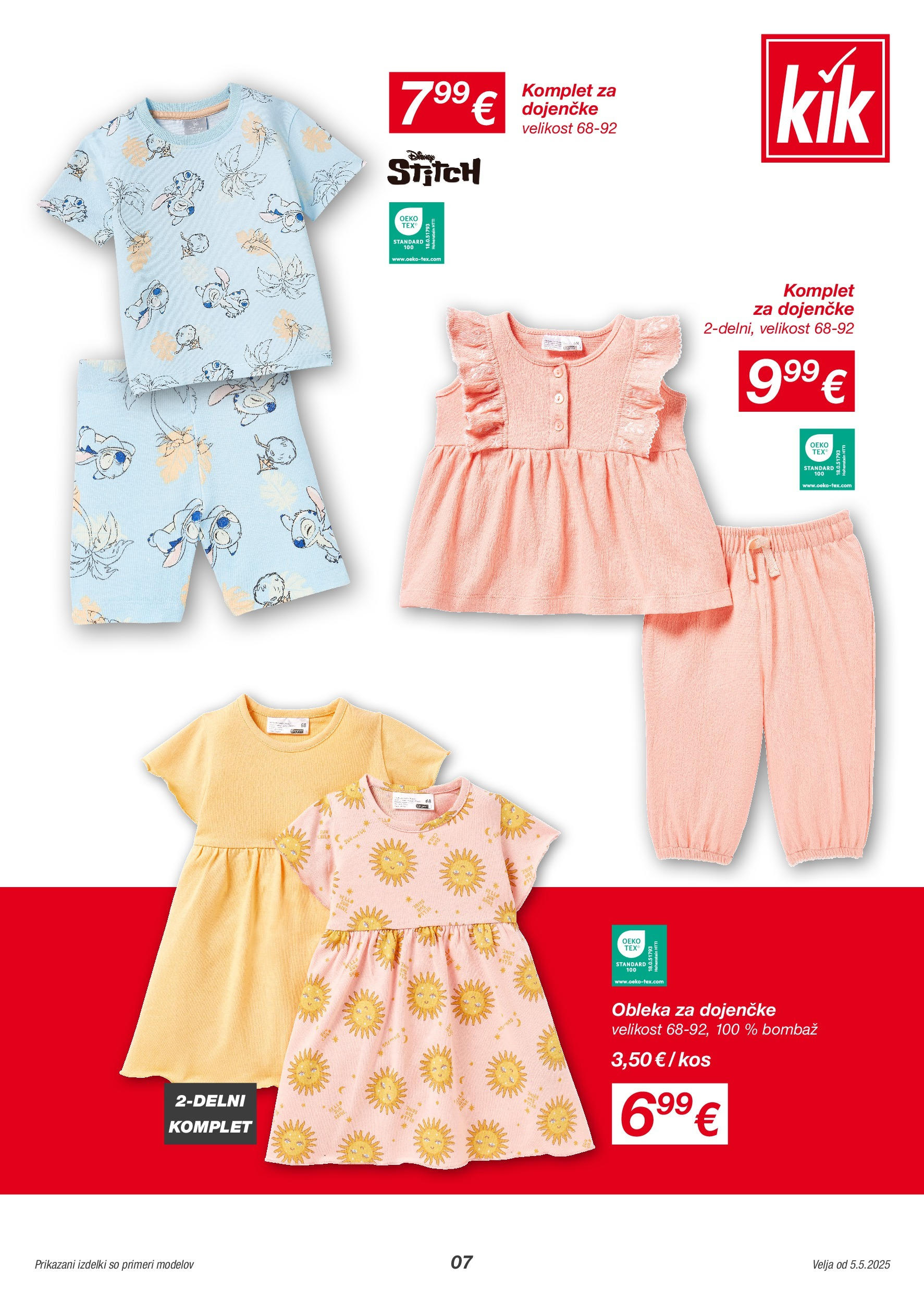 Kik - KiK: Presegamo veselje ob naraščaju-2025-05-11 | Veljaven od 04.05.2025 | Kimbino | Stran: 7 | Izdelki: Kos, Obleka Kik - KiK: Presegamo veselje ob naraščaju-2025-05-11 veljaven od 04.05.2025 | Stran: 7 | Izdelki: Kos, Obleka