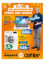 Oehler GmbH, Hausgeräte, Medienelektronik, Installationen Expert: Elektronikangebote - bis 13.05.2025