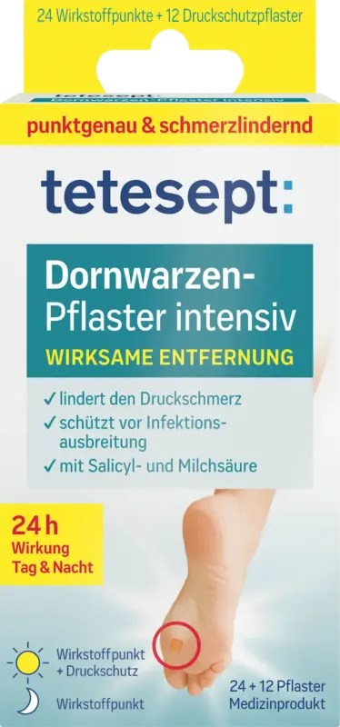 tetesept Dornwarzen Pflaster intensiv