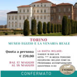 I viaggi del cavallino Museo egizio e la venaria reale - al 18.05.2025