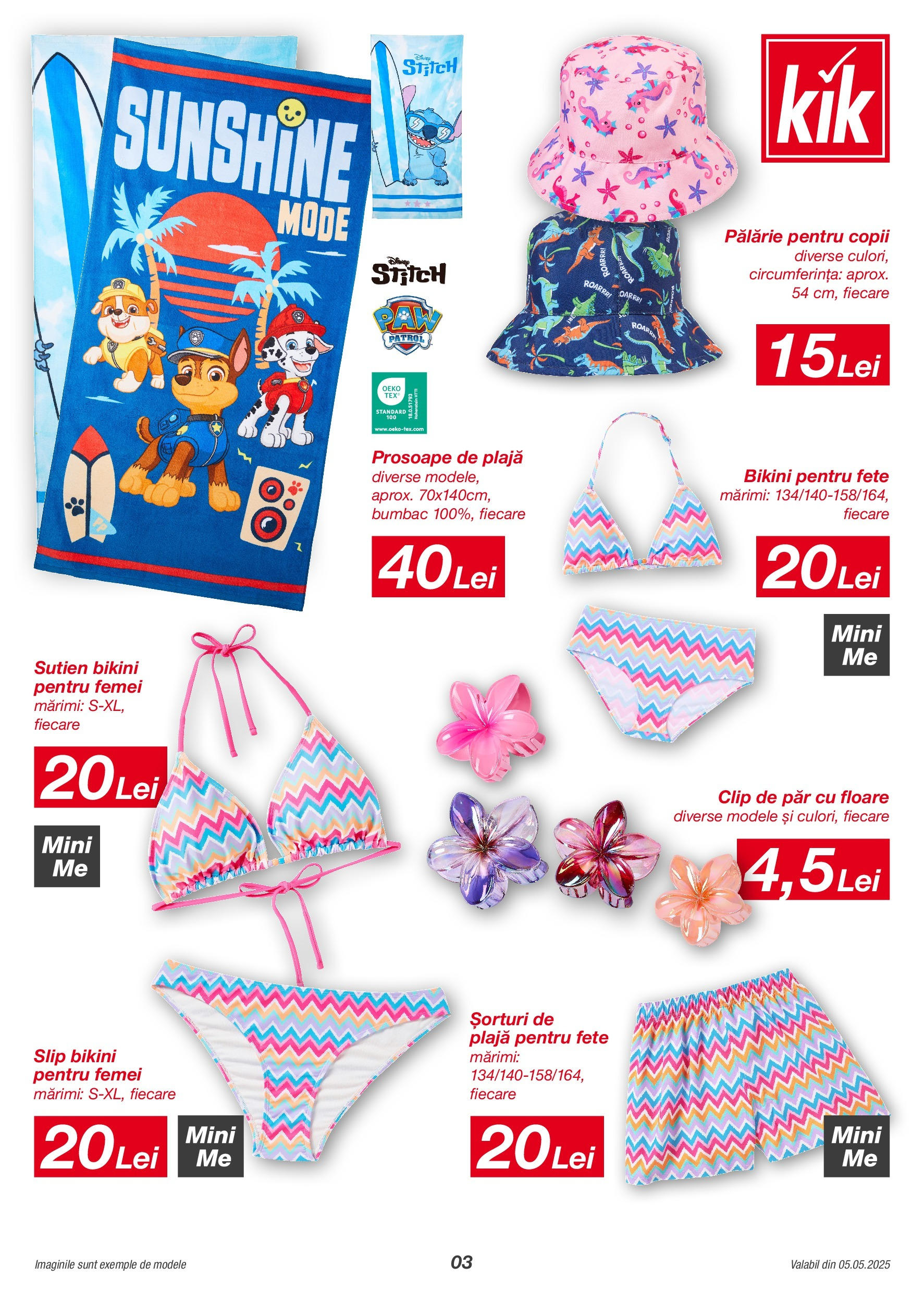 Kik catalog ONLINE de la 05.05.2025 | Magazin Romania | Pagină: 3 | Produse: Pălărie, Sutien, Slip Kik catalog 05.05.2025 - Online magazin Romania | Pagină: 3 | Produse: Pălărie, Sutien, Slip