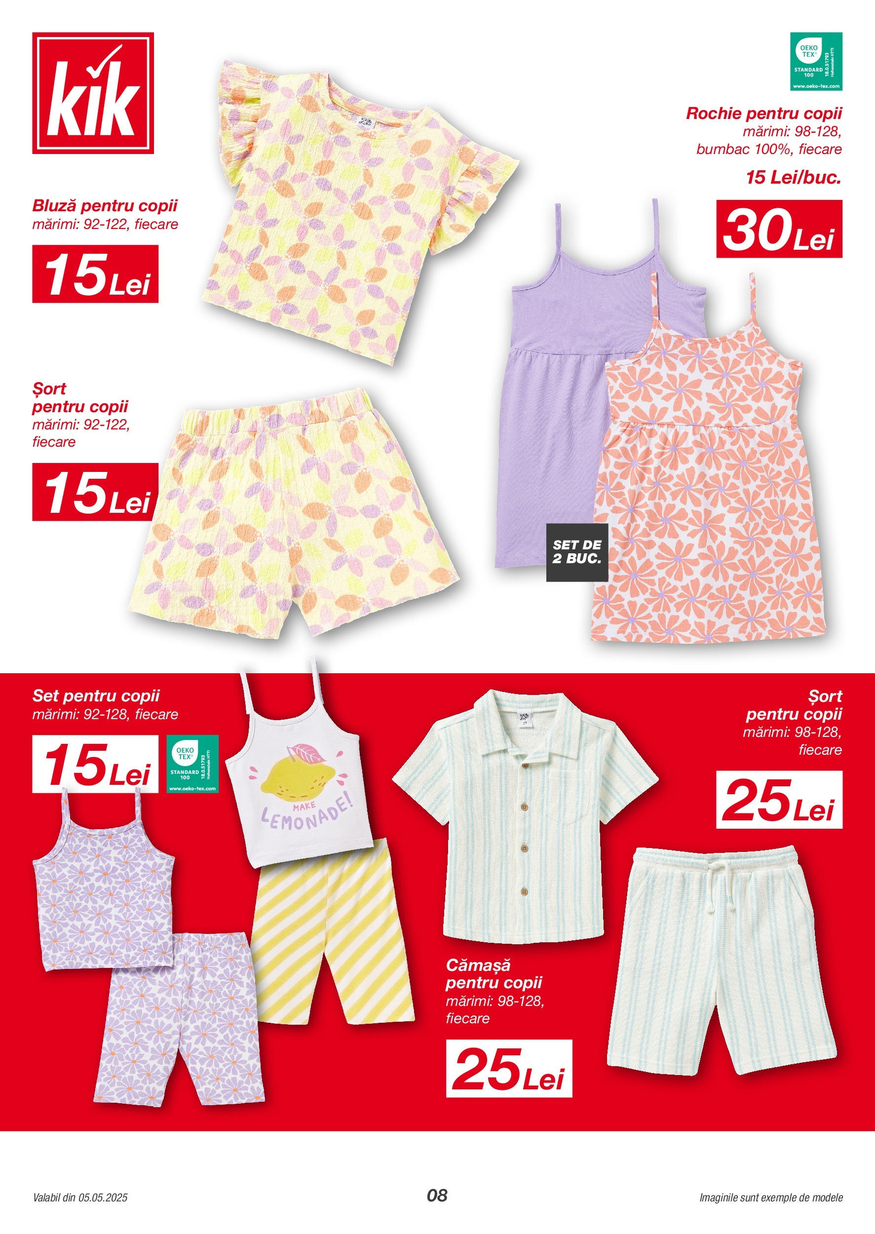 Kik catalog ONLINE de la 05.05.2025 | Magazin Romania | Pagină: 8 | Produse: Rochie, Șort, Bluză Kik catalog 05.05.2025 - Online magazin Romania | Pagină: 8 | Produse: Rochie, Șort, Bluză
