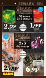 Precios válidos del 30 de abril al 7 de mayo de 2025