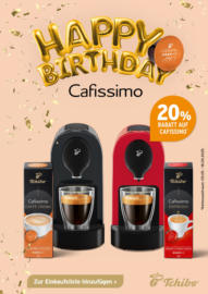 Tchibo: Cafissimo Geburtstag