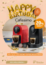 Tchibo: Cafissimo Geburtstag