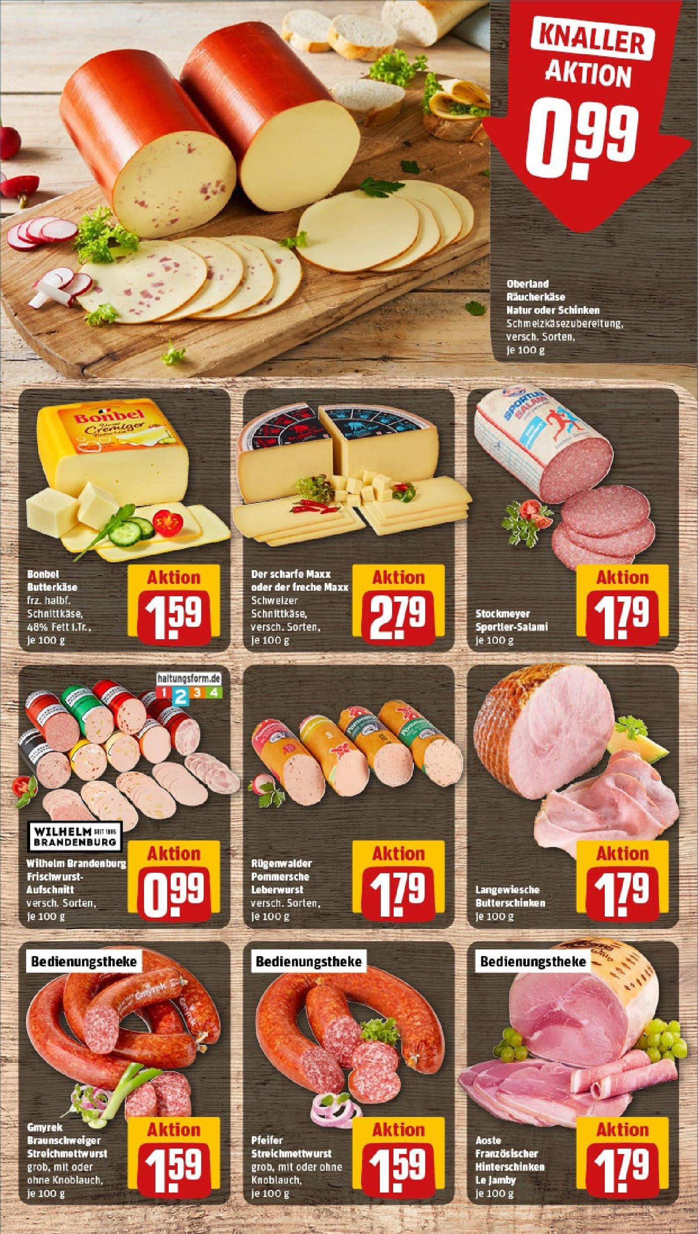 Rewe - Rewe: Wochenangebote (ab 04.05.2025) zum Blättern » Angebote | Seite: 11 | Produkte: Butter, Salami, Schinken Rewe - Rewe: Wochenangebote (ab 04.05.2025) zum Blättern » Angebote | Seite: 11 | Produkte: Butter, Salami, Schinken