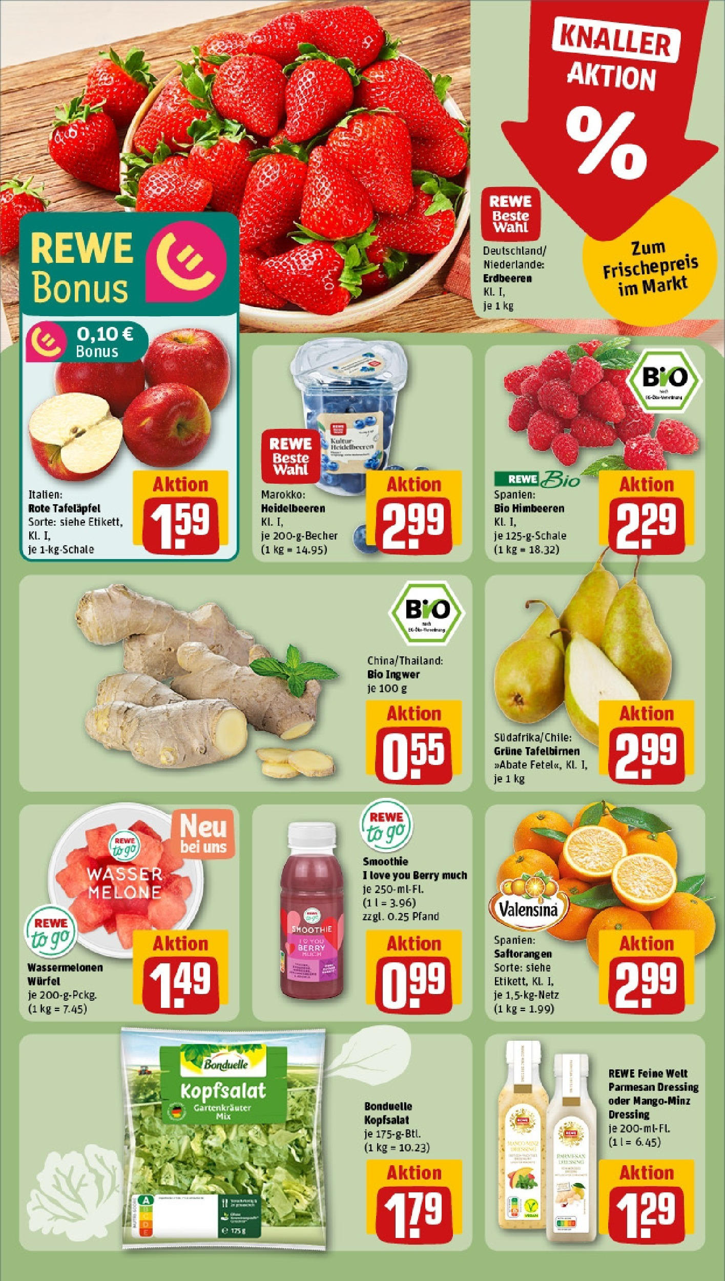 Rewe - Rewe: Wochenangebote (ab 04.05.2025) zum Blättern » Angebote | Seite: 8 | Produkte: Himbeeren, Dressing, Heidelbeeren, Wasser Rewe - Rewe: Wochenangebote (ab 04.05.2025) zum Blättern » Angebote | Seite: 8 | Produkte: Himbeeren, Dressing, Heidelbeeren, Wasser