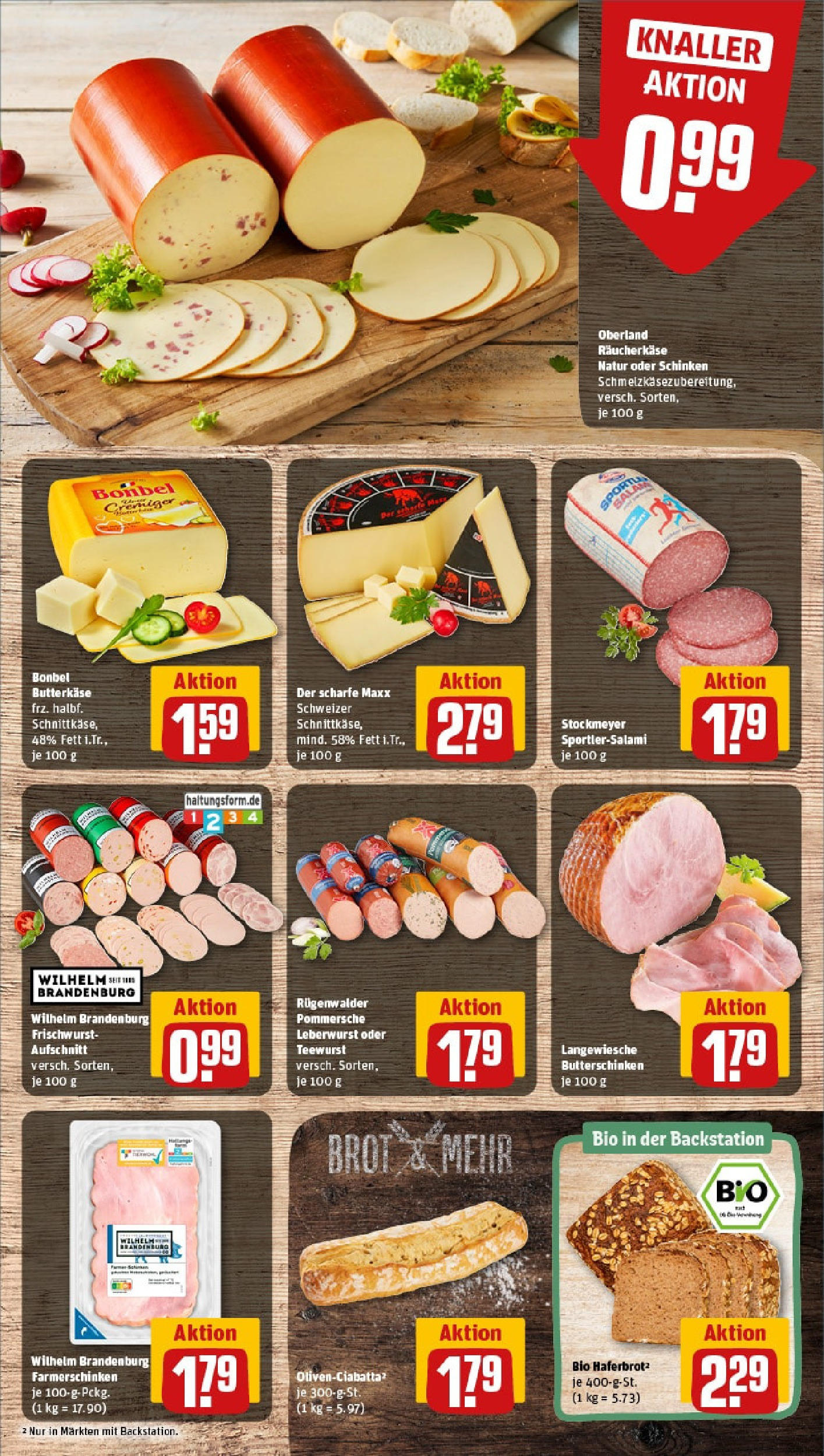 Rewe - Rewe: Wochenangebote (ab 04.05.2025) zum Blättern » Angebote | Seite: 11 | Produkte: Brot, Salami, Schinken Rewe - Rewe: Wochenangebote (ab 04.05.2025) zum Blättern » Angebote | Seite: 11 | Produkte: Brot, Salami, Schinken