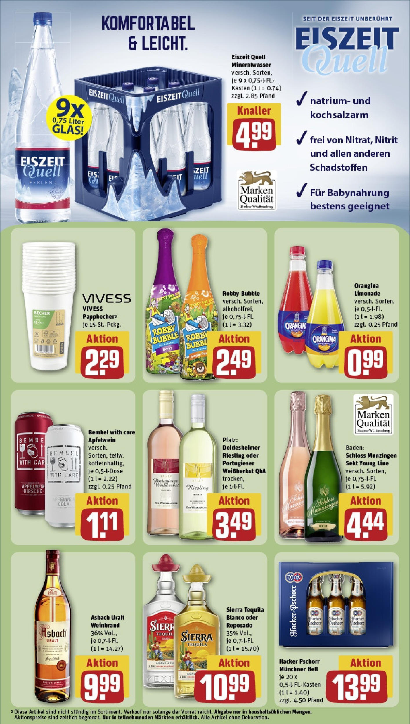 Rewe - Rewe: Wochenangebote (ab 04.05.2025) zum Blättern » Angebote | Seite: 19 | Produkte: Limonade, Mineralwasser, Tequila, Babynahrung Rewe - Rewe: Wochenangebote (ab 04.05.2025) zum Blättern » Angebote | Seite: 19 | Produkte: Limonade, Mineralwasser, Tequila, Babynahrung