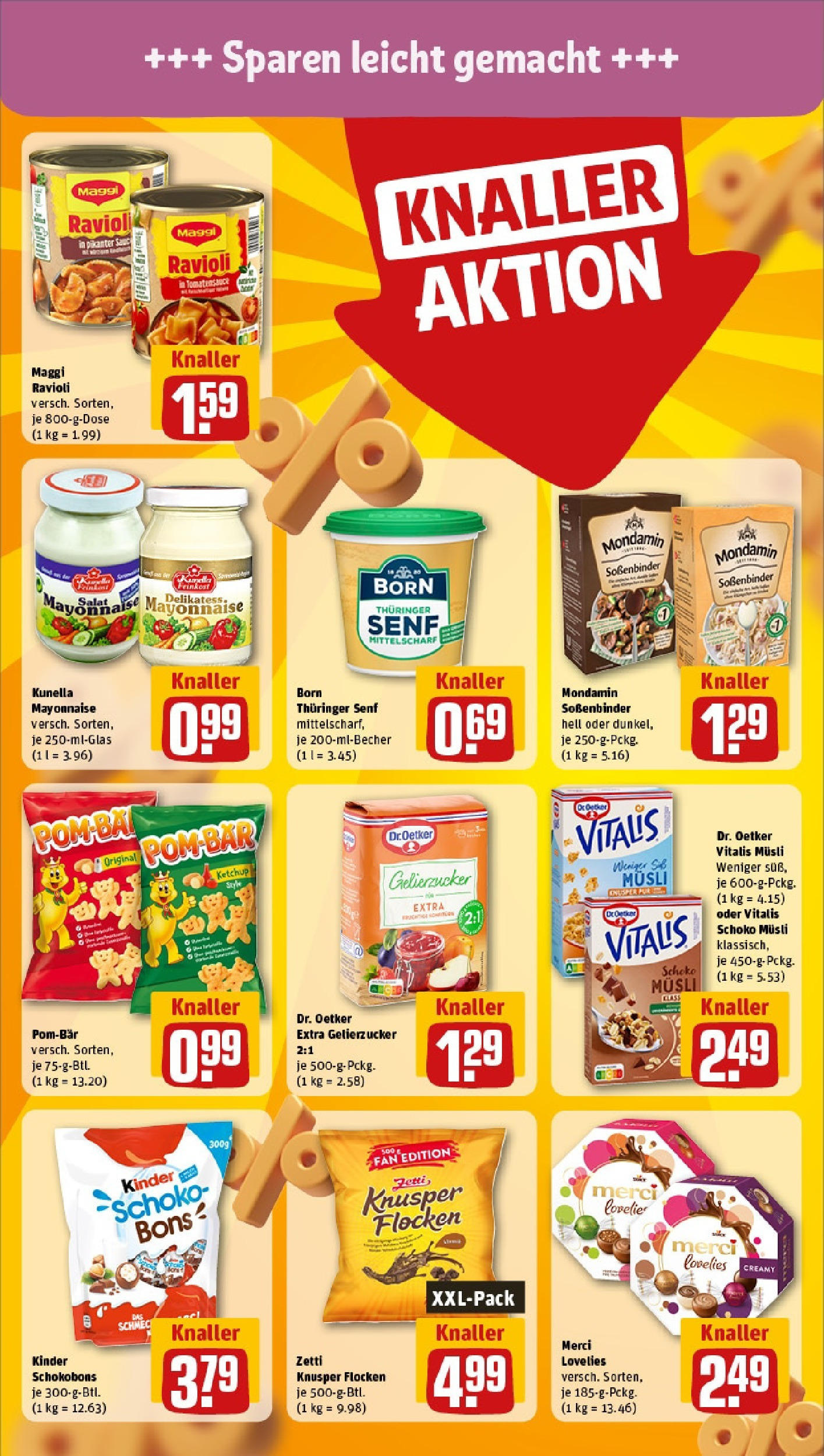 Rewe - Rewe: Wochenangebote (ab 04.05.2025) zum Blättern » Angebote | Seite: 22 | Produkte: Musli, Gelierzucker, POM-BÄR, Mayonnaise Rewe - Rewe: Wochenangebote (ab 04.05.2025) zum Blättern » Angebote | Seite: 22 | Produkte: Musli, Gelierzucker, POM-BÄR, Mayonnaise