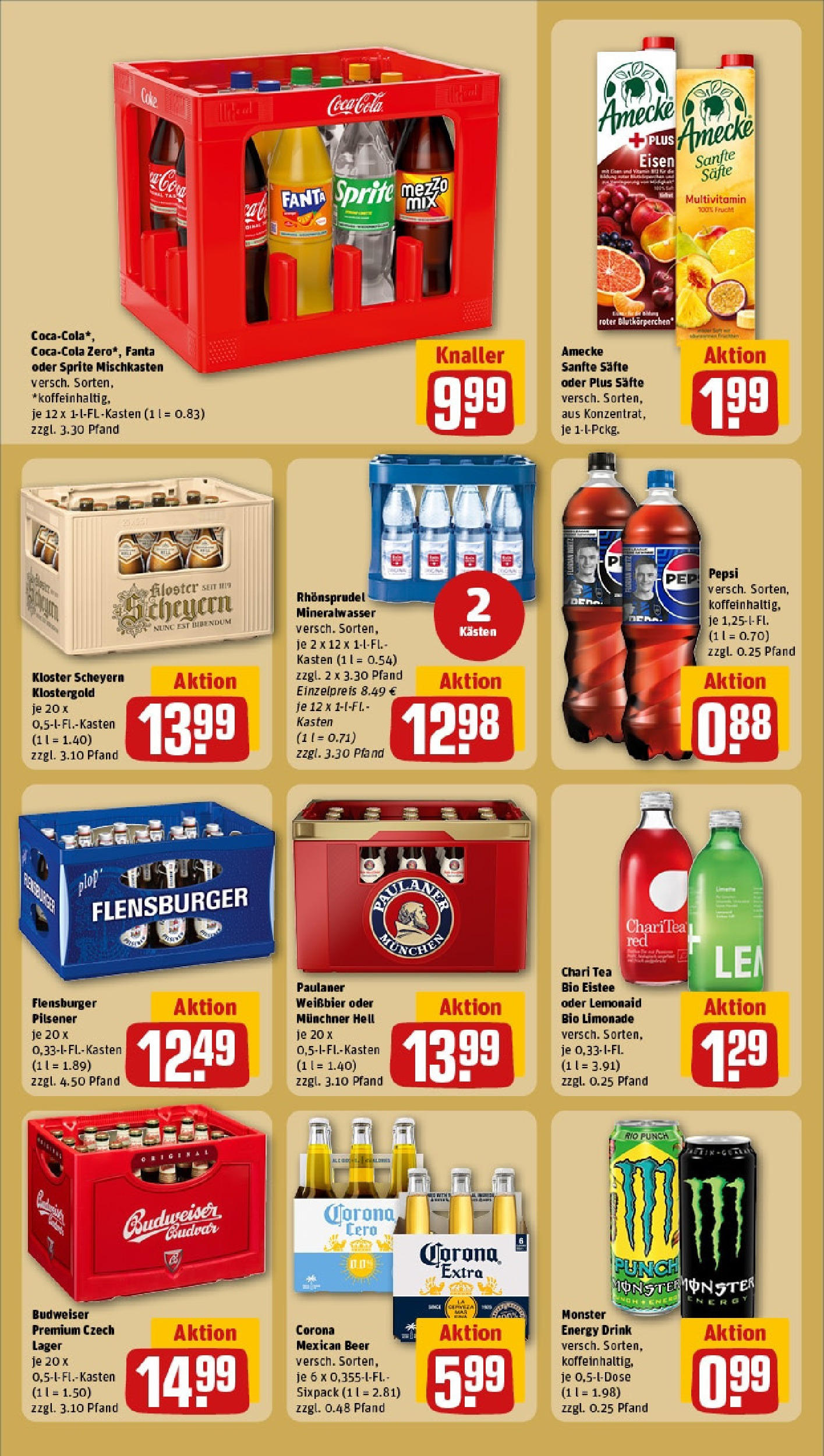 Rewe - Rewe: Wochenangebote (ab 04.05.2025) zum Blättern » Angebote | Seite: 18 | Produkte: Sprite, Weißbier, Budweiser, Paulaner Rewe - Rewe: Wochenangebote (ab 04.05.2025) zum Blättern » Angebote | Seite: 18 | Produkte: Sprite, Weißbier, Budweiser, Paulaner
