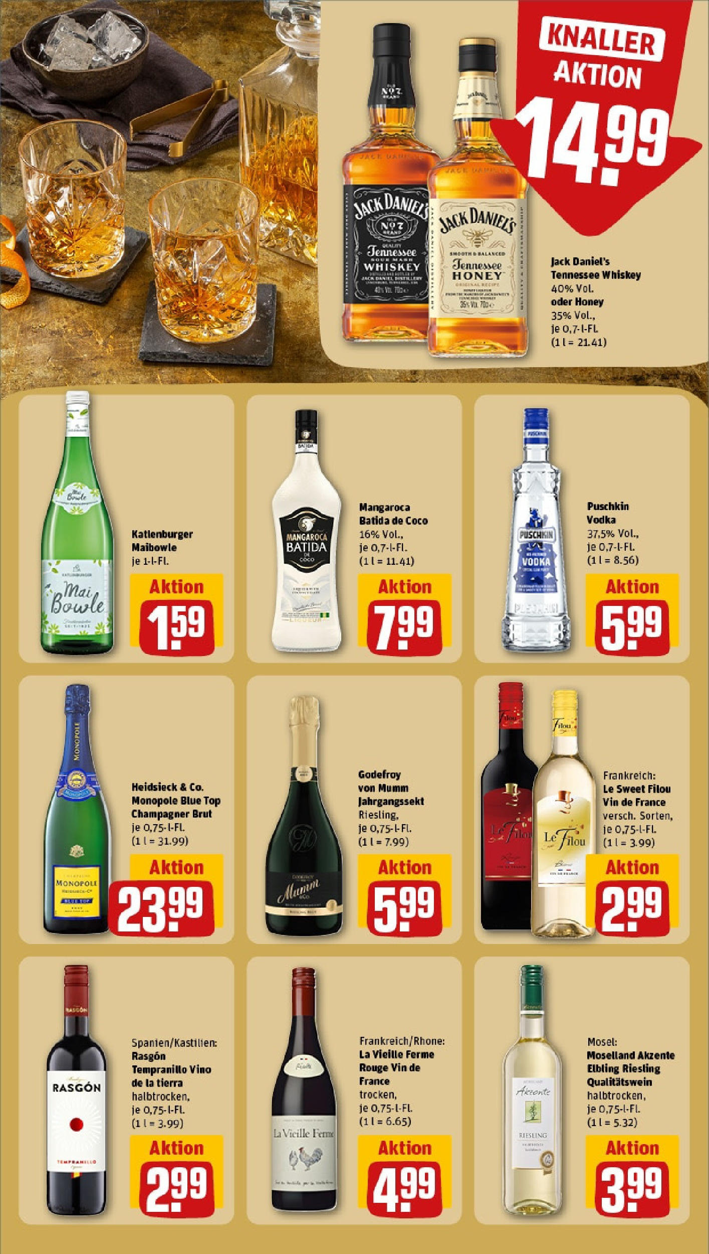 Rewe - Rewe: Wochenangebote (ab 04.05.2025) zum Blättern » Angebote | Seite: 25 | Produkte: Top, Le filou, Sekt, Vodka Rewe - Rewe: Wochenangebote (ab 04.05.2025) zum Blättern » Angebote | Seite: 25 | Produkte: Top, Le filou, Sekt, Vodka