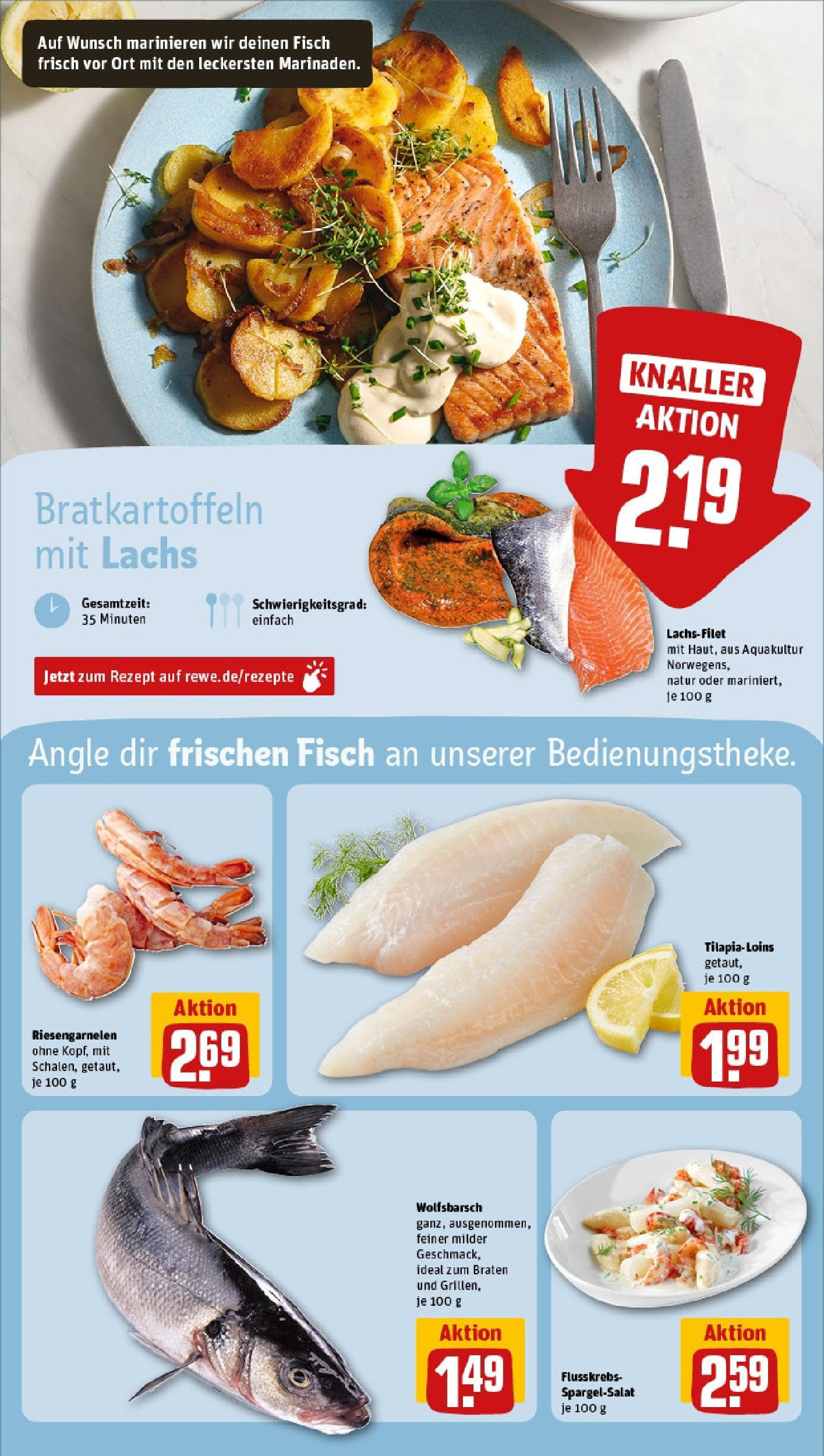 Rewe - Rewe: Wochenangebote (ab 04.05.2025) zum Blättern » Angebote | Seite: 29 | Produkte: Fisch, Lachs Rewe - Rewe: Wochenangebote (ab 04.05.2025) zum Blättern » Angebote | Seite: 29 | Produkte: Fisch, Lachs