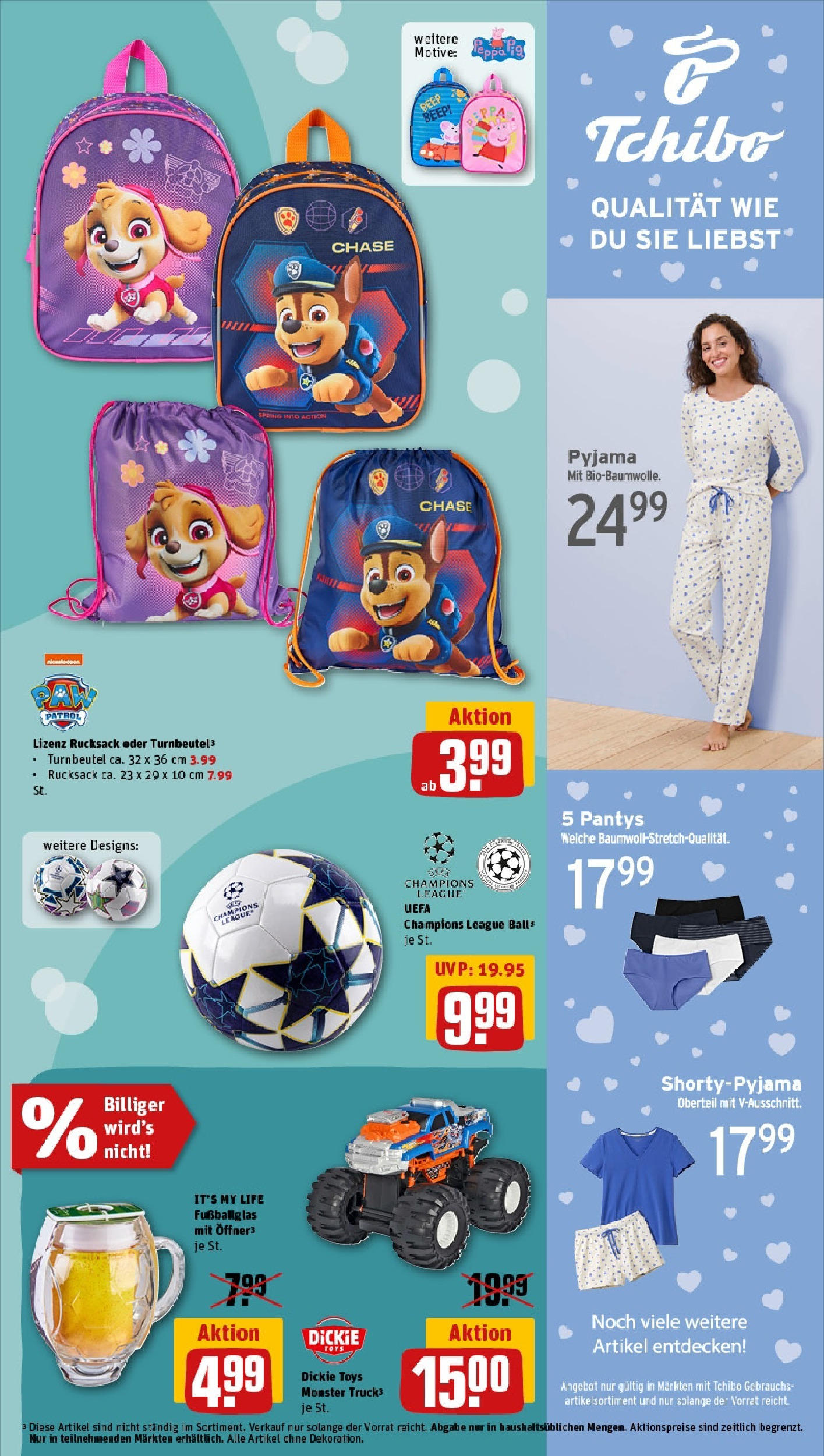 Rewe - Rewe: Wochenangebote (ab 04.05.2025) zum Blättern » Angebote | Seite: 31 | Produkte: Monster, Pyjama, Rucksack Rewe - Rewe: Wochenangebote (ab 04.05.2025) zum Blättern » Angebote | Seite: 31 | Produkte: Monster, Pyjama, Rucksack