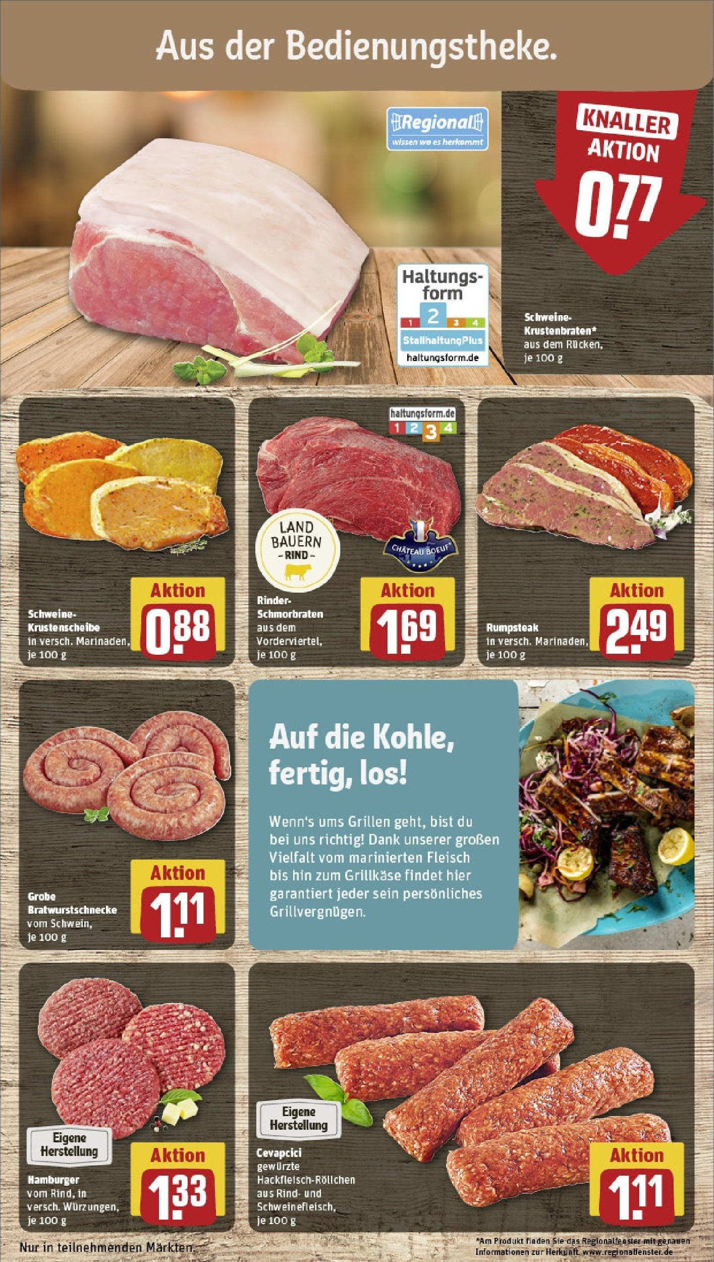 Rewe - Rewe: Wochenangebote (ab 04.05.2025) zum Blättern » Angebote | Seite: 12 | Produkte: Rumpsteak, Cevapcici, Fleisch Rewe - Rewe: Wochenangebote (ab 04.05.2025) zum Blättern » Angebote | Seite: 12 | Produkte: Rumpsteak, Cevapcici, Fleisch