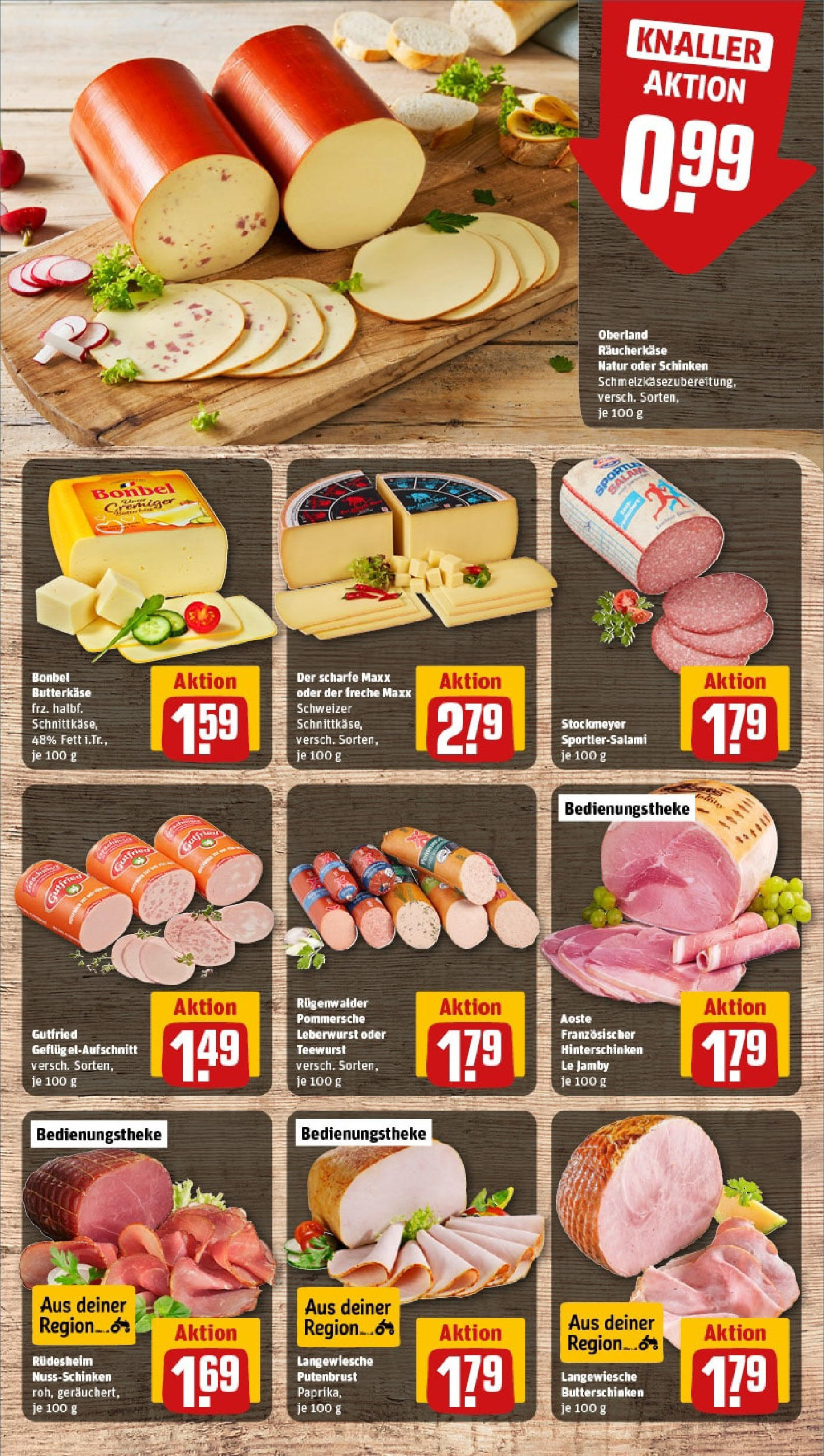 Rewe - Rewe: Wochenangebote (ab 04.05.2025) zum Blättern » Angebote | Seite: 11 | Produkte: Butter, Salami, Schinken Rewe - Rewe: Wochenangebote (ab 04.05.2025) zum Blättern » Angebote | Seite: 11 | Produkte: Butter, Salami, Schinken