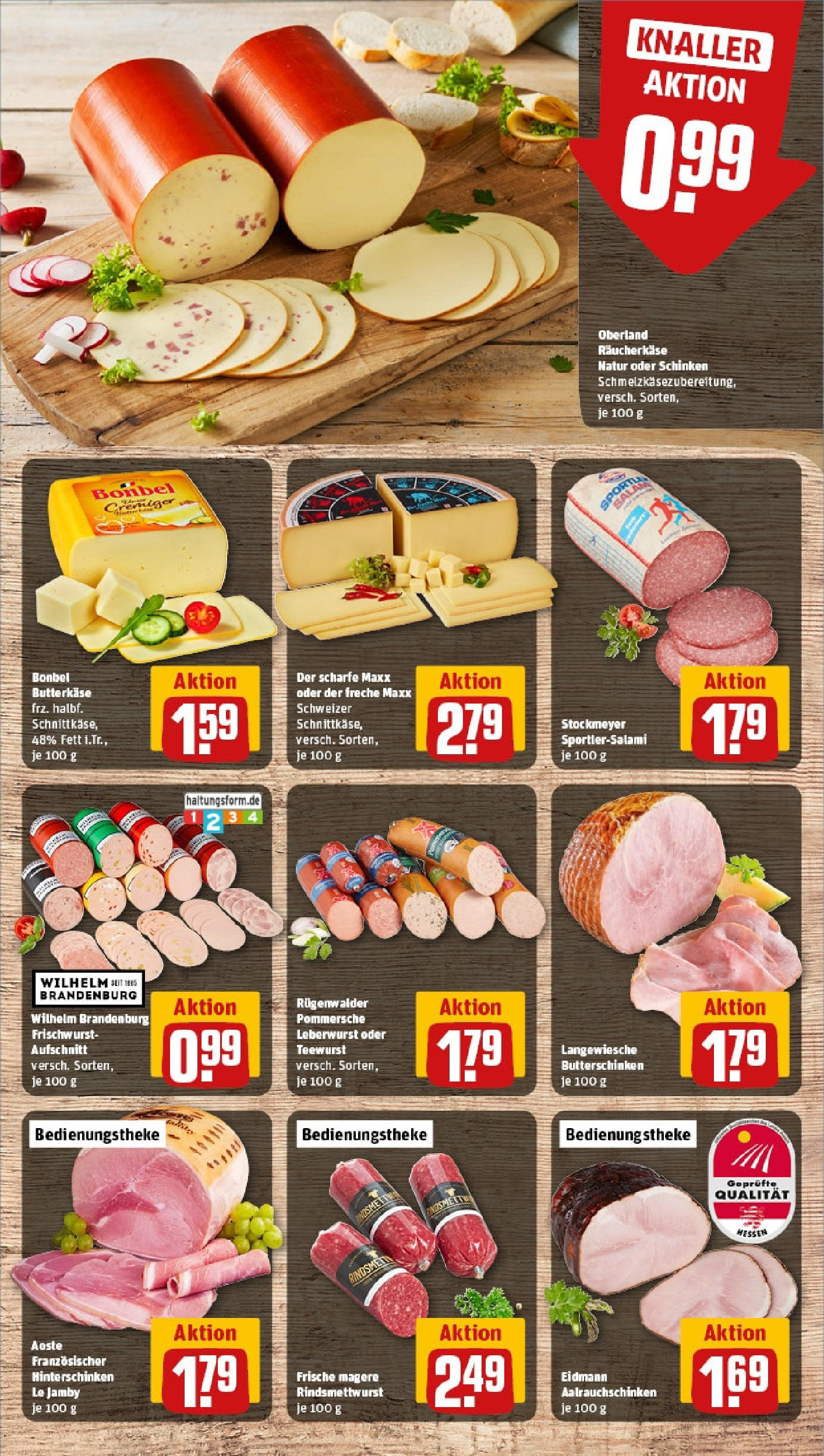 Rewe - Rewe: Wochenangebote (ab 04.05.2025) zum Blättern » Angebote | Seite: 11 | Produkte: Butter, Salami, Schinken Rewe - Rewe: Wochenangebote (ab 04.05.2025) zum Blättern » Angebote | Seite: 11 | Produkte: Butter, Salami, Schinken