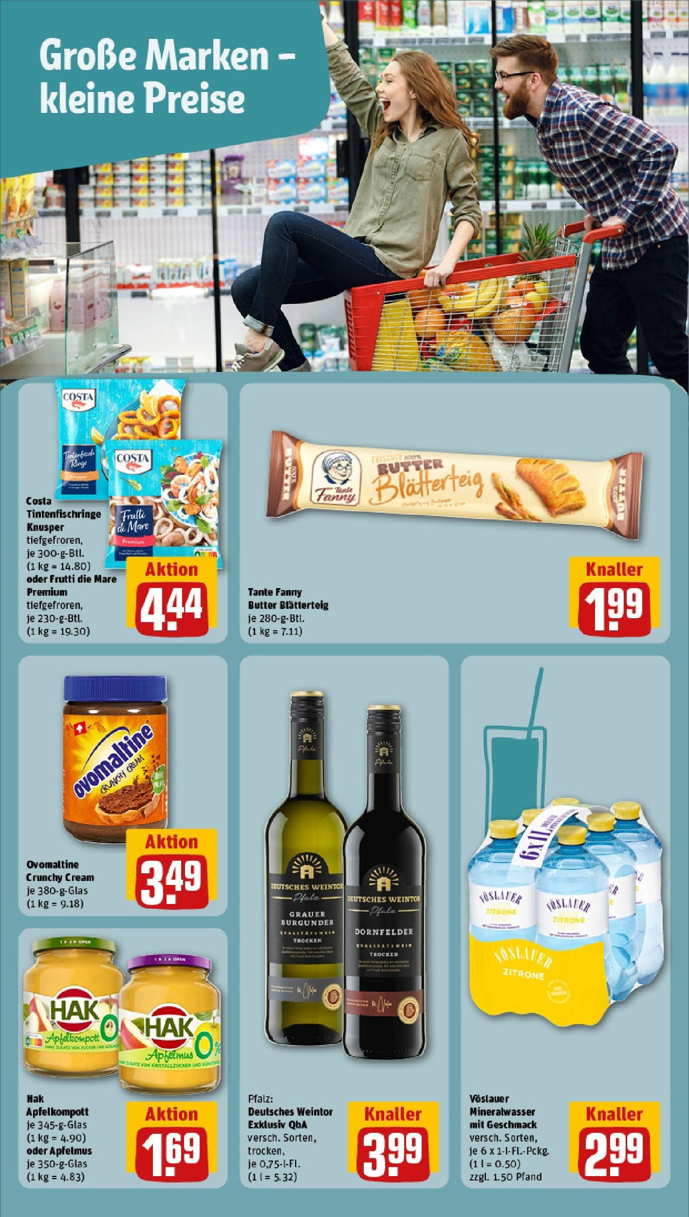 Rewe - Rewe: Wochenangebote (ab 04.05.2025) zum Blättern » Angebote | Seite: 19 | Produkte: Ovomaltine, Butter, Mineralwasser, Zitrone Rewe - Rewe: Wochenangebote (ab 04.05.2025) zum Blättern » Angebote | Seite: 19 | Produkte: Ovomaltine, Butter, Mineralwasser, Zitrone