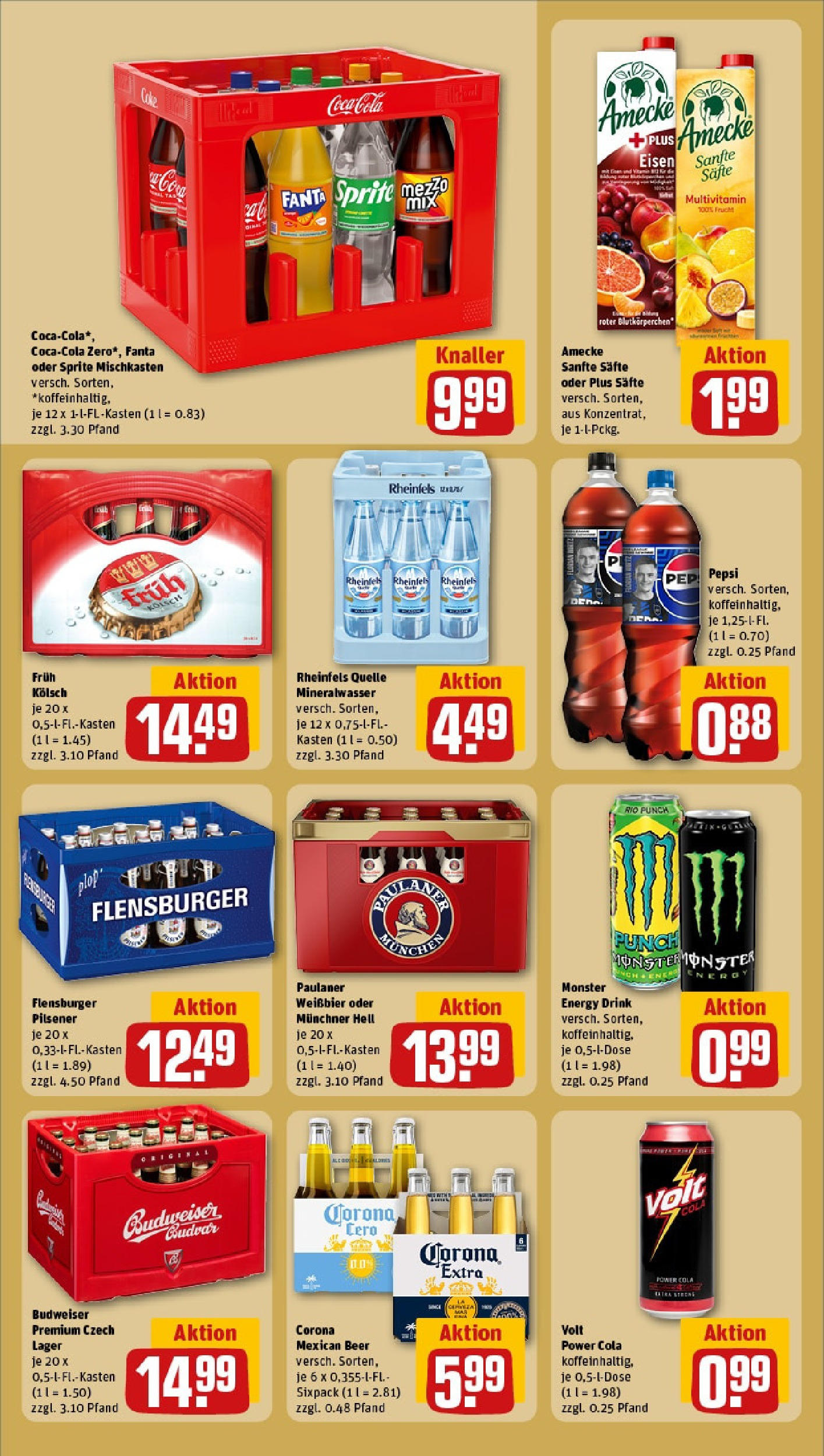 Rewe - Rewe: Wochenangebote (ab 04.05.2025) zum Blättern » Angebote | Seite: 20 | Produkte: Energy, Weißbier, Mineralwasser, Budweiser Rewe - Rewe: Wochenangebote (ab 04.05.2025) zum Blättern » Angebote | Seite: 20 | Produkte: Energy, Weißbier, Mineralwasser, Budweiser