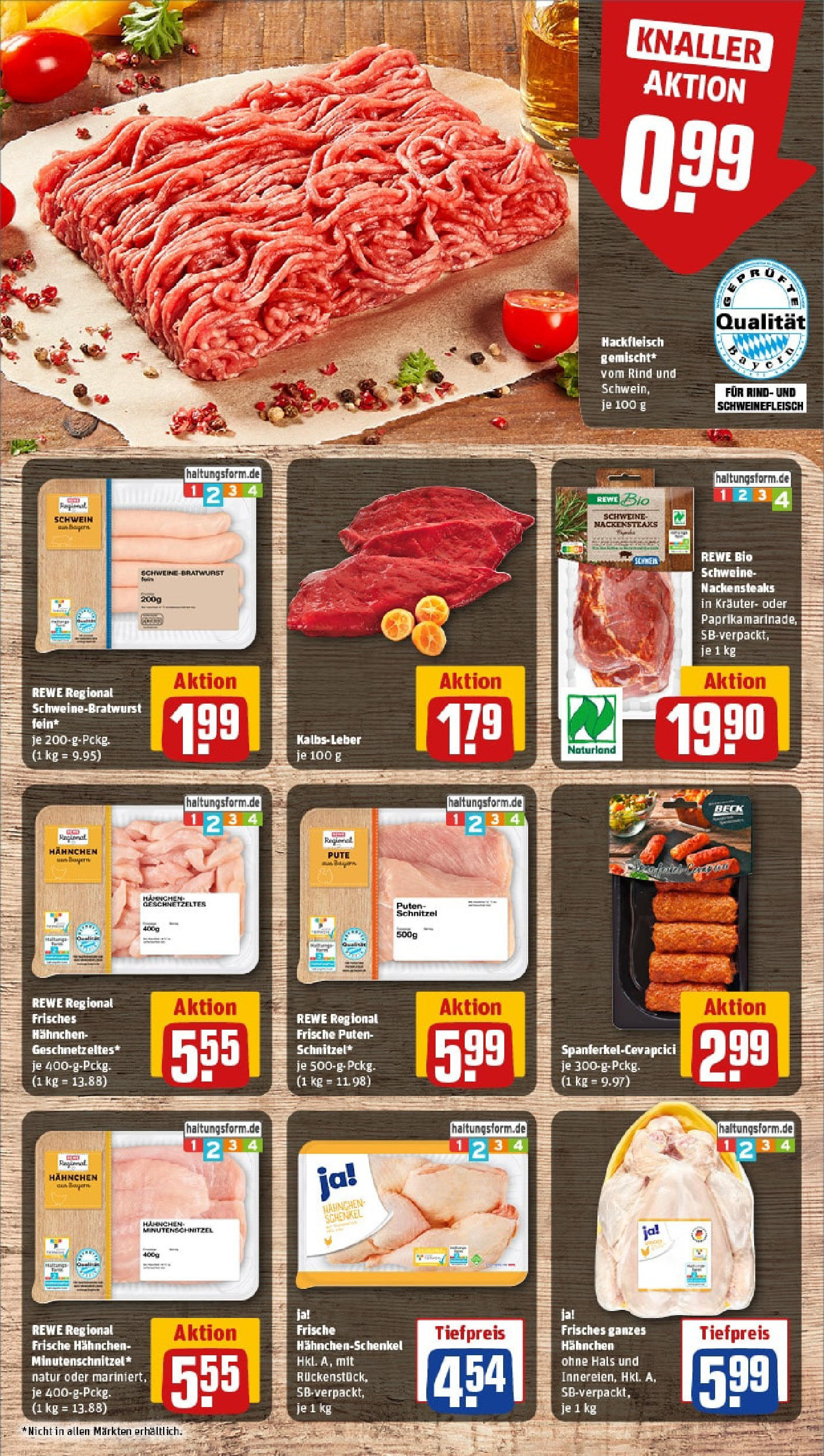 Rewe - Rewe: Wochenangebote (ab 04.05.2025) zum Blättern » Angebote | Seite: 10 | Produkte: Nackensteaks, Schnitzel, Schweinefleisch, Hackfleisch Rewe - Rewe: Wochenangebote (ab 04.05.2025) zum Blättern » Angebote | Seite: 10 | Produkte: Nackensteaks, Schnitzel, Schweinefleisch, Hackfleisch
