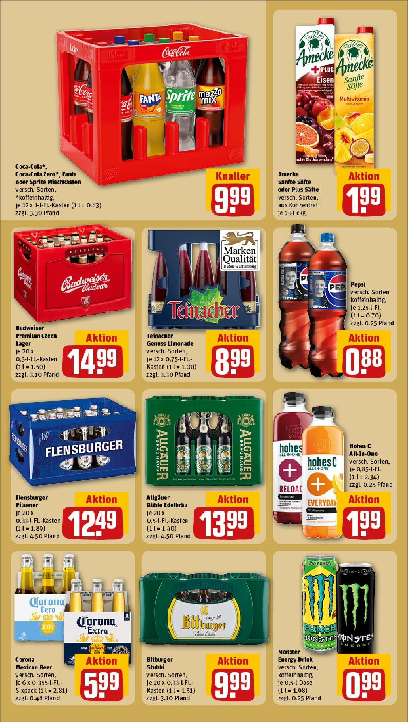Rewe - Rewe: Wochenangebote (ab 04.05.2025) zum Blättern » Angebote | Seite: 22 | Produkte: Bitburger, Cola, Monster, Pepsi Rewe - Rewe: Wochenangebote (ab 04.05.2025) zum Blättern » Angebote | Seite: 22 | Produkte: Bitburger, Cola, Monster, Pepsi