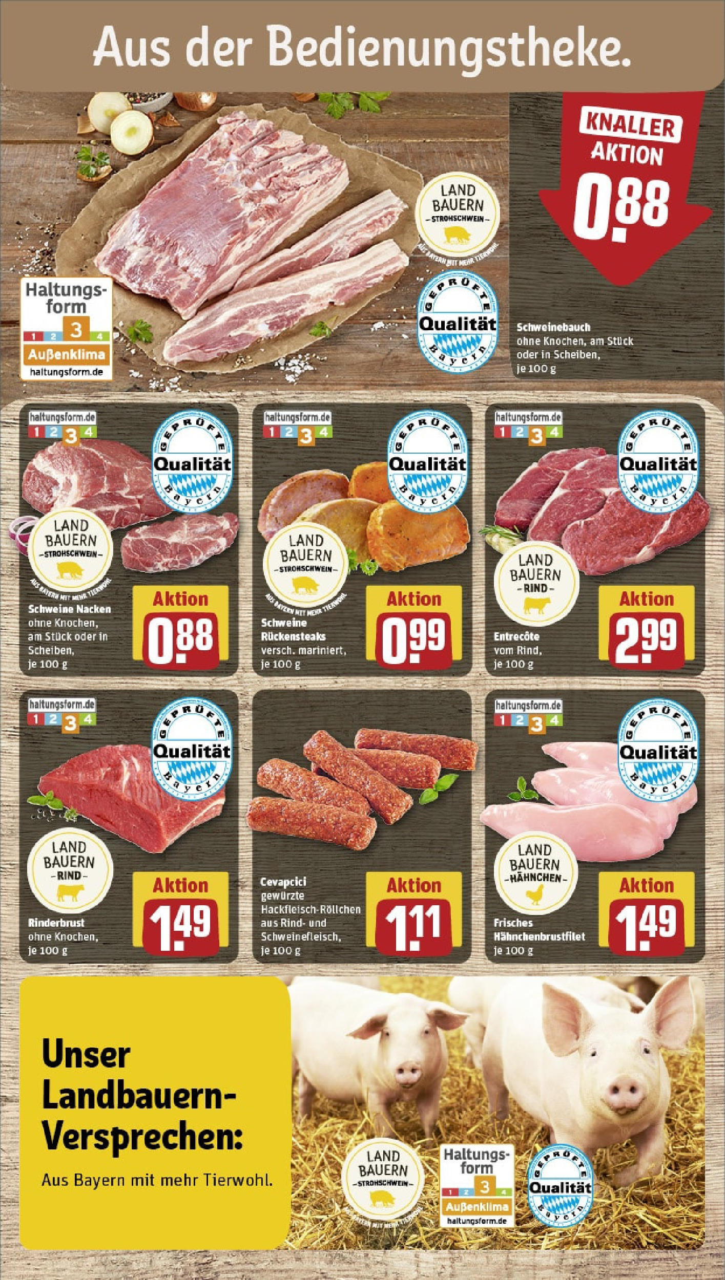 Rewe - Rewe: Wochenangebote (ab 04.05.2025) zum Blättern » Angebote | Seite: 12 | Produkte: Hahnchen, Schweinebauch, Cevapcici, Entrecote Rewe - Rewe: Wochenangebote (ab 04.05.2025) zum Blättern » Angebote | Seite: 12 | Produkte: Hahnchen, Schweinebauch, Cevapcici, Entrecote