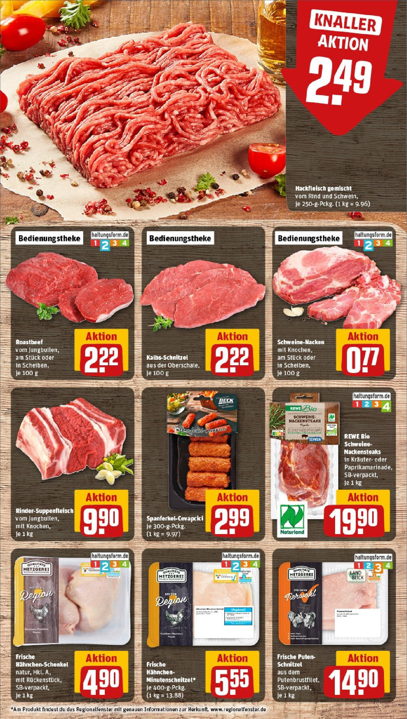 Rewe - Rewe: Wochenangebote (ab 04.05.2025) zum Blättern » Angebote | Seite: 10 | Produkte: Nackensteaks, Hahnchenschenkel, Schweinenacken, Schnitzel Rewe - Rewe: Wochenangebote (ab 04.05.2025) zum Blättern » Angebote | Seite: 10 | Produkte: Nackensteaks, Hahnchenschenkel, Schweinenacken, Schnitzel