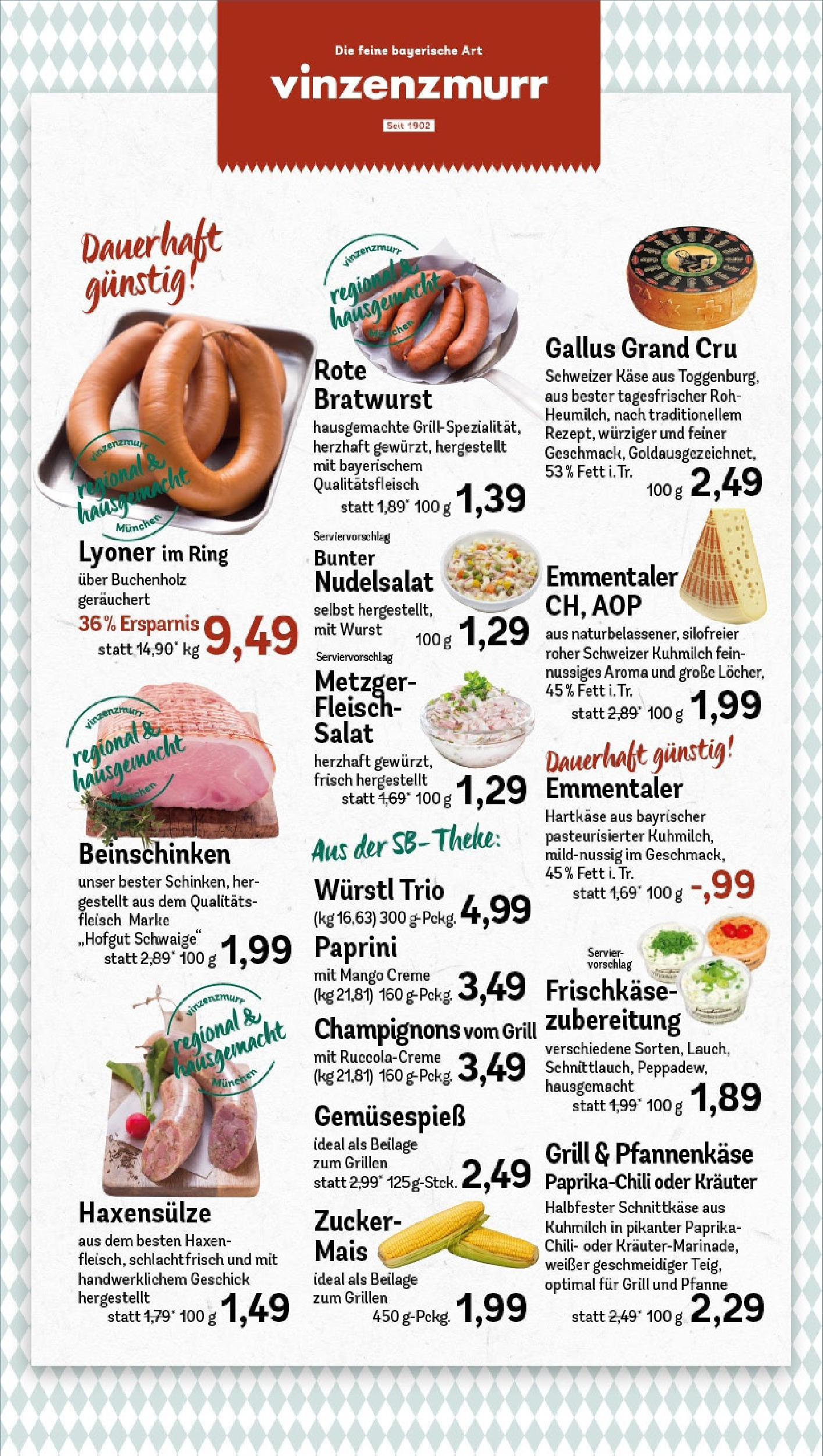 Rewe - Rewe: Wochenangebote (ab 05.05.2025) zum Blättern » Angebote | Seite: 11 | Produkte: Grill, Bratwurst, Creme, Salat Rewe - Rewe: Wochenangebote (ab 05.05.2025) zum Blättern » Angebote | Seite: 11 | Produkte: Grill, Bratwurst, Creme, Salat