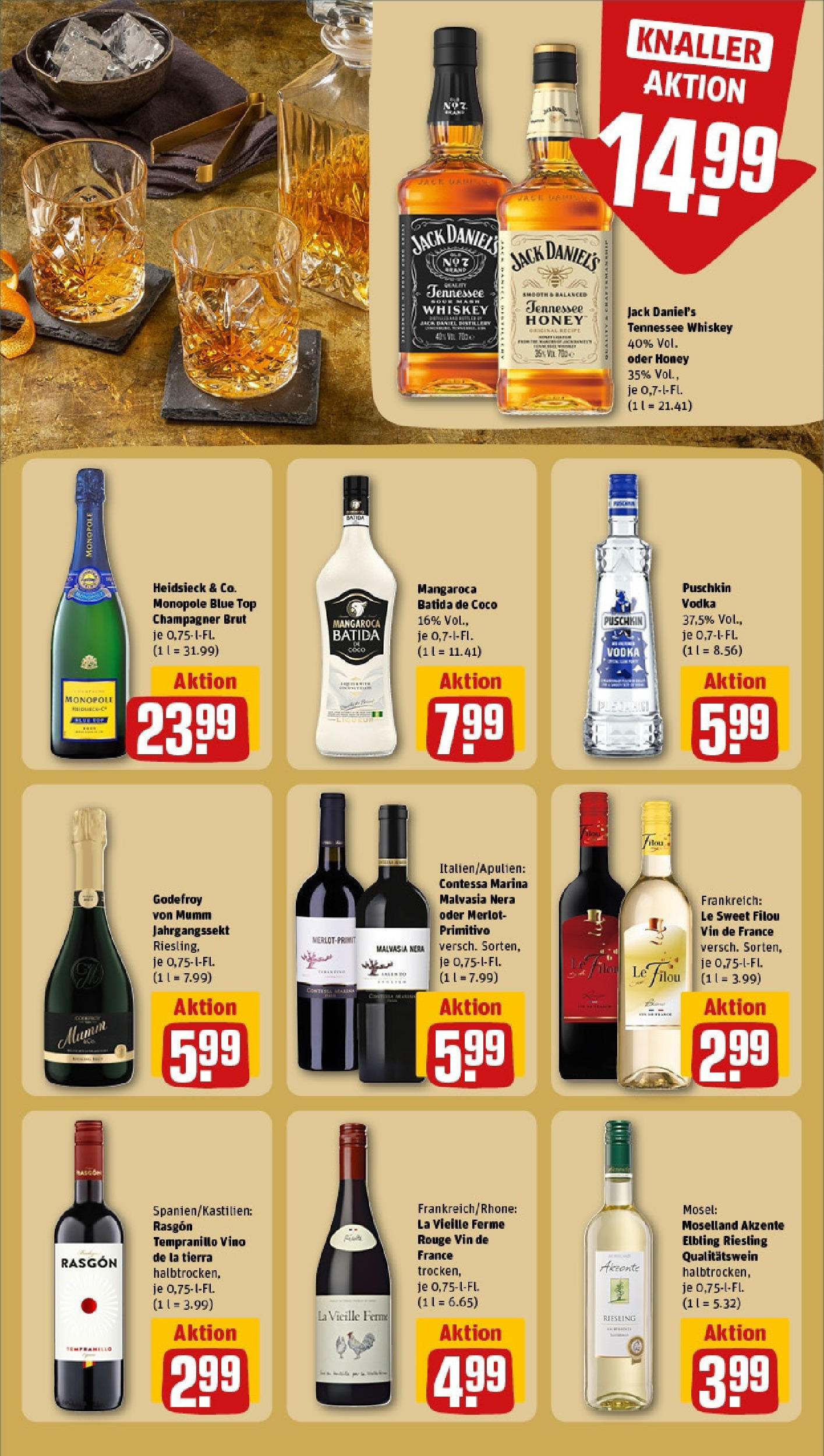 Rewe - Rewe: Wochenangebote (ab 04.05.2025) zum Blättern » Angebote | Seite: 25 | Produkte: Le filou, Merlot, Rouge, Whiskey Rewe - Rewe: Wochenangebote (ab 04.05.2025) zum Blättern » Angebote | Seite: 25 | Produkte: Le filou, Merlot, Rouge, Whiskey