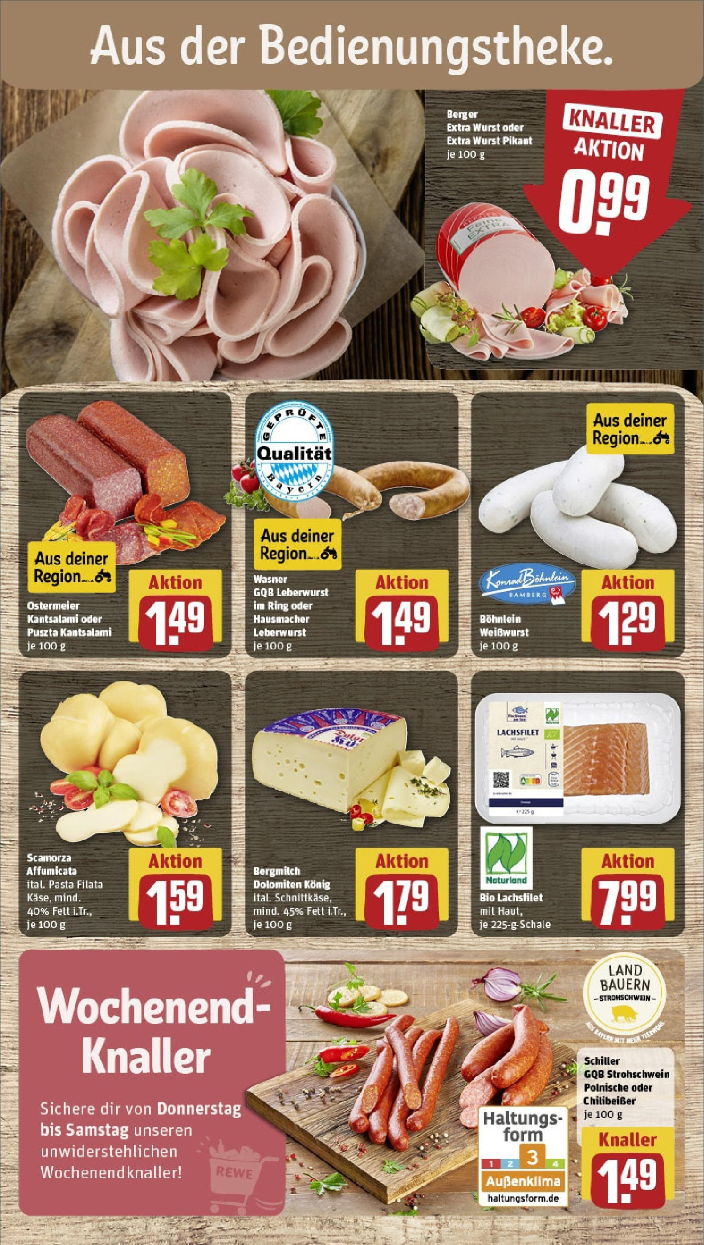 Rewe - Rewe: Wochenangebote (ab 04.05.2025) zum Blättern » Angebote | Seite: 13 | Produkte: Weißwurst, Wurst, Pasta Rewe - Rewe: Wochenangebote (ab 04.05.2025) zum Blättern » Angebote | Seite: 13 | Produkte: Weißwurst, Wurst, Pasta