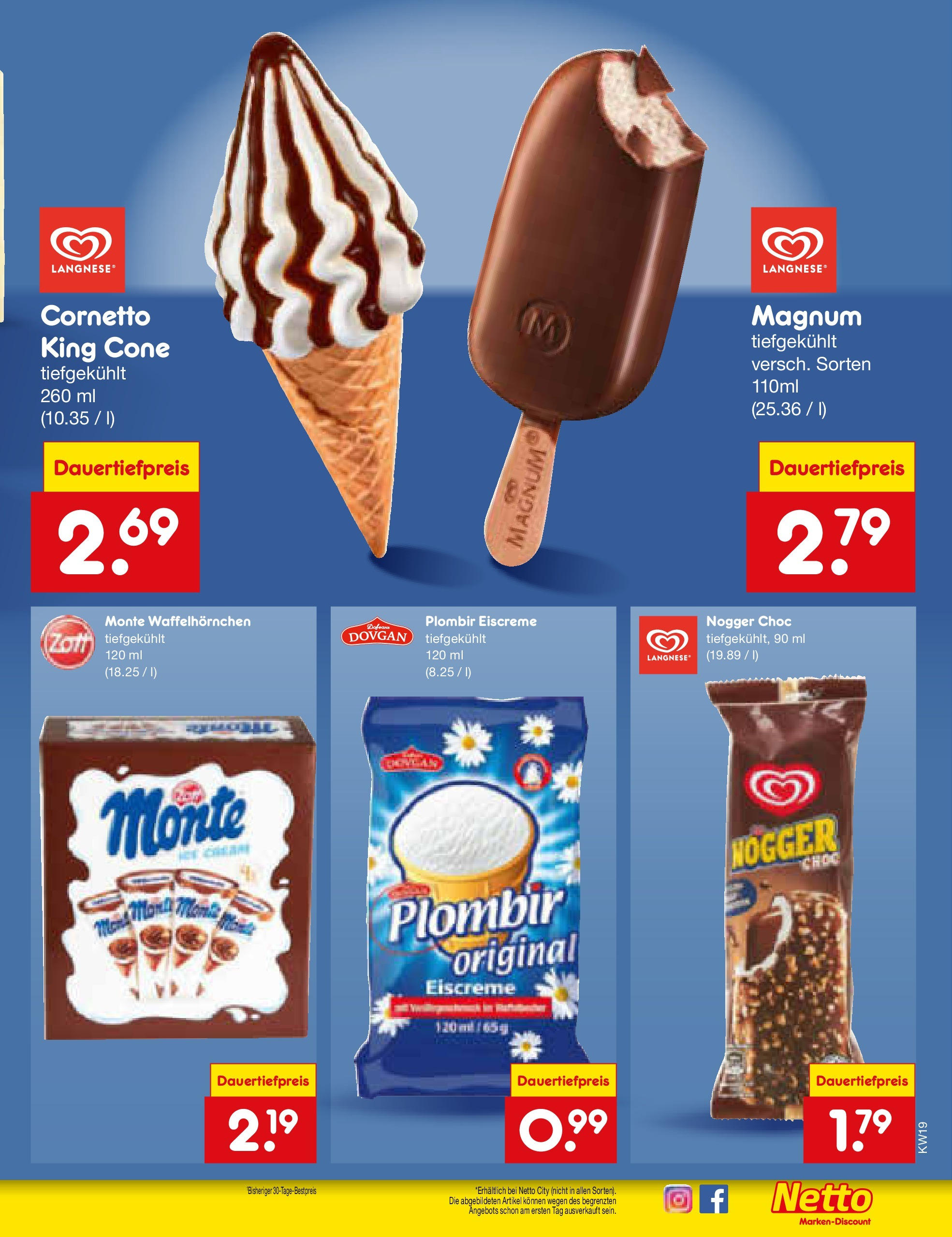 Netto Marken-Discount - Netto: Wochenangebote (ab 04.05.2025) » Angebote | Seite: 13 | Produkte: Langnese, Eiscreme Netto Marken-Discount - Netto: Wochenangebote (ab 04.05.2025) » Angebote | Seite: 13 | Produkte: Langnese, Eiscreme