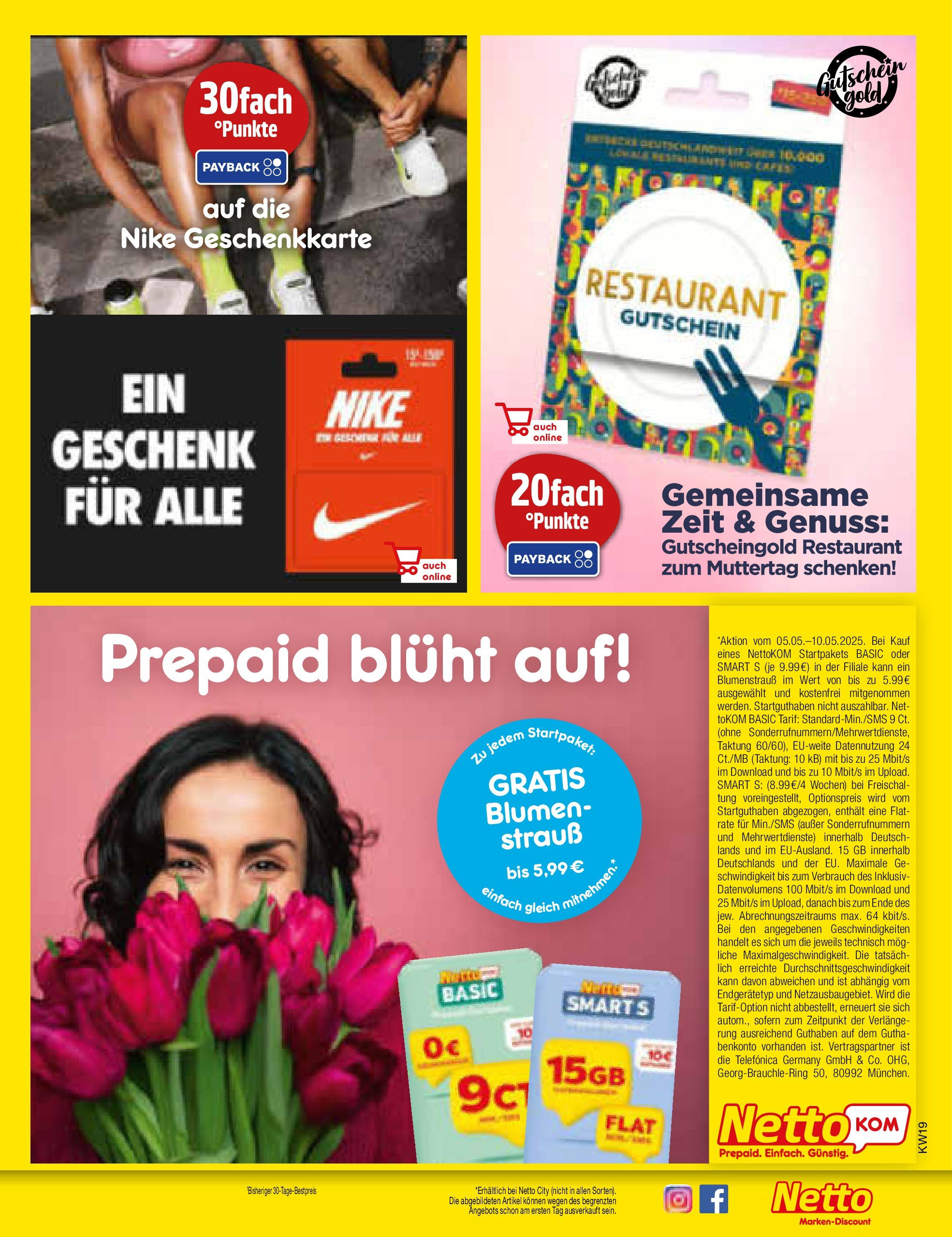 Netto Marken-Discount - Netto: Wochenangebote (ab 04.05.2025) » Angebote | Seite: 51 | Produkte: Blumen Netto Marken-Discount - Netto: Wochenangebote (ab 04.05.2025) » Angebote | Seite: 51 | Produkte: Blumen
