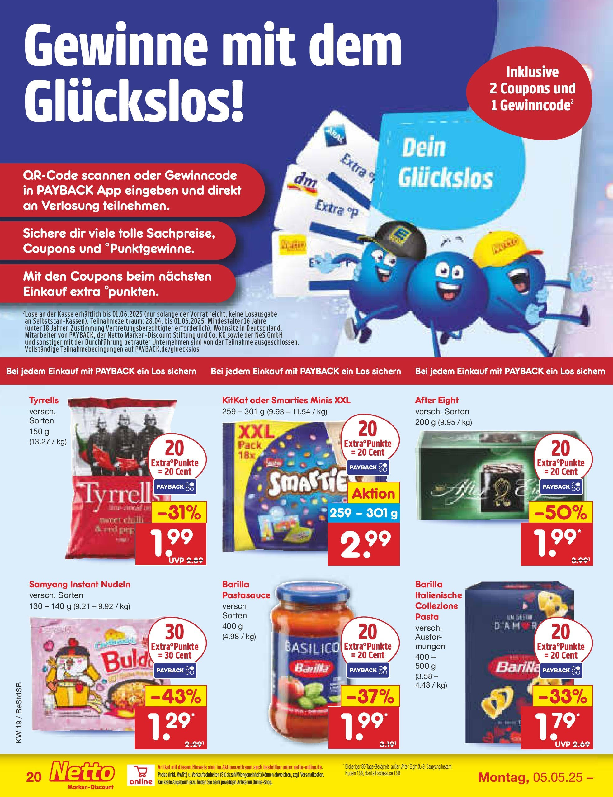 Netto Marken-Discount - Netto: Wochenangebote (ab 04.05.2025) » Angebote | Seite: 34 | Produkte: Barilla, Smarties, Pasta, Nudeln Netto Marken-Discount - Netto: Wochenangebote (ab 04.05.2025) » Angebote | Seite: 34 | Produkte: Barilla, Smarties, Pasta, Nudeln