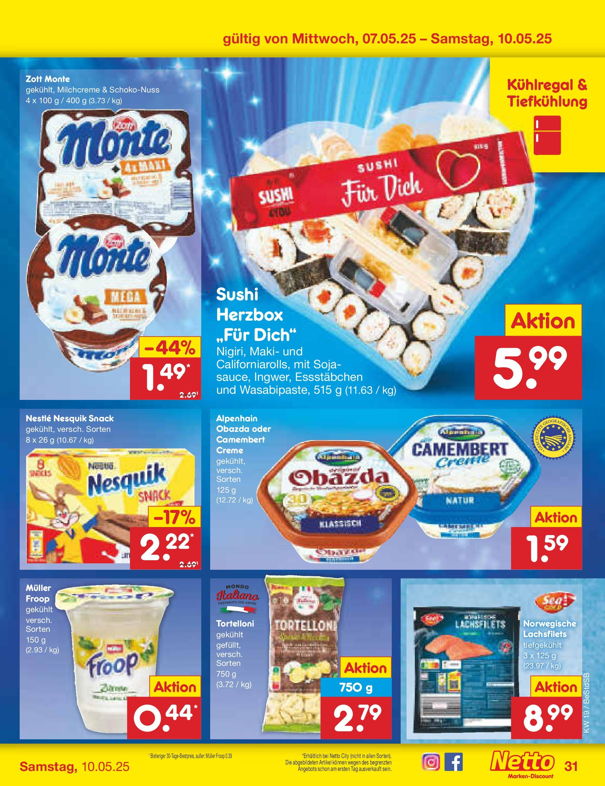Netto Marken-Discount - Netto: Wochenangebote (ab 04.05.2025) » Angebote | Seite: 57 | Produkte: Froop, Nesquik, Creme, Pasta Netto Marken-Discount - Netto: Wochenangebote (ab 04.05.2025) » Angebote | Seite: 57 | Produkte: Froop, Nesquik, Creme, Pasta