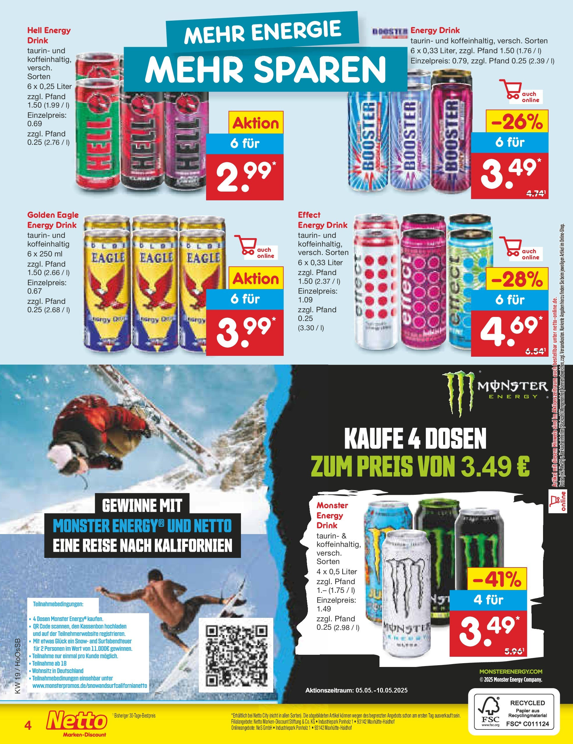 Netto Marken-Discount - Netto: Wochenangebote (ab 05.05.2025) » Angebote | Seite: 31 | Produkte: Energy, Monster Netto Marken-Discount - Netto: Wochenangebote (ab 05.05.2025) » Angebote | Seite: 31 | Produkte: Energy, Monster