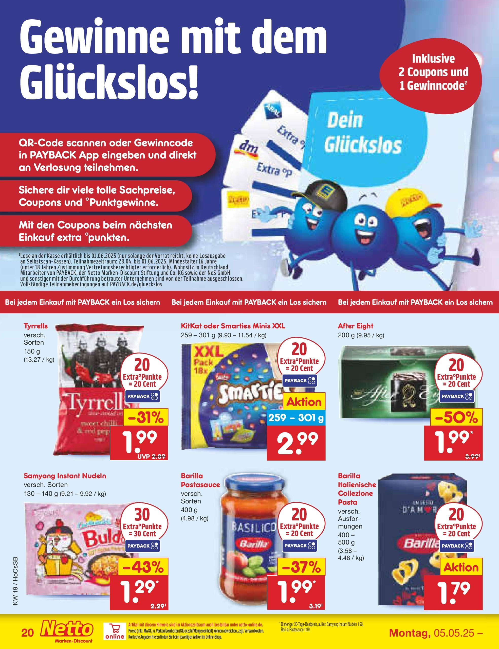 Netto Marken-Discount - Netto: Wochenangebote (ab 05.05.2025) » Angebote | Seite: 34 | Produkte: Barilla, Smarties, Pasta, Nudeln Netto Marken-Discount - Netto: Wochenangebote (ab 05.05.2025) » Angebote | Seite: 34 | Produkte: Barilla, Smarties, Pasta, Nudeln