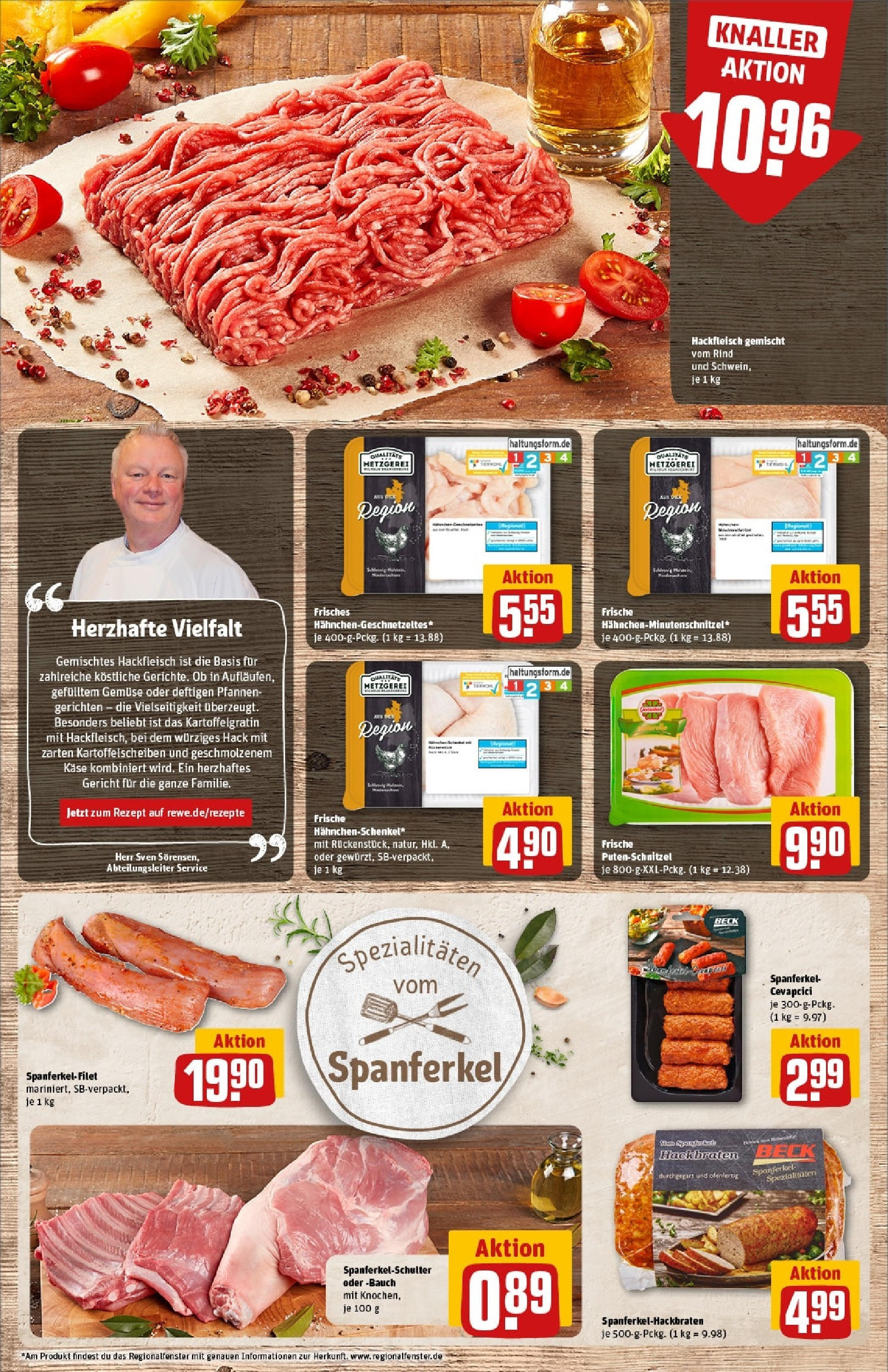 Rewe - Rewe: Wochenangebote (ab 04.05.2025) zum Blättern » Angebote | Seite: 10 | Produkte: Käse, Cevapcici, Gemüse, Putenschnitzel Rewe - Rewe: Wochenangebote (ab 04.05.2025) zum Blättern » Angebote | Seite: 10 | Produkte: Käse, Cevapcici, Gemüse, Putenschnitzel
