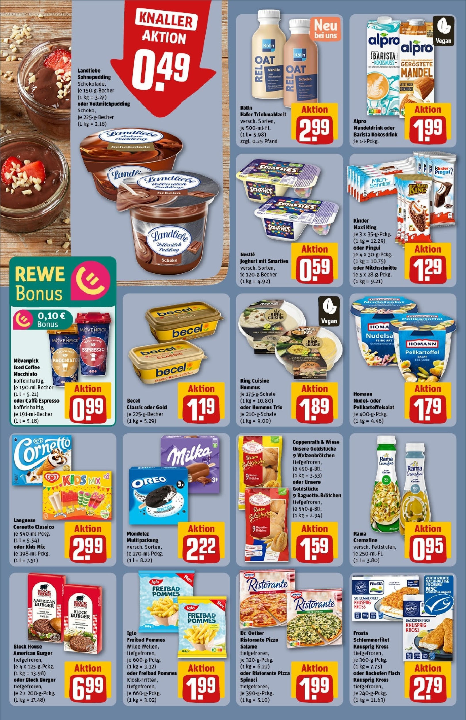 Rewe - Rewe: Wochenangebote (ab 04.05.2025) zum Blättern » Angebote | Seite: 16 | Produkte: Kolln, Iglo, Pommes, Burger Rewe - Rewe: Wochenangebote (ab 04.05.2025) zum Blättern » Angebote | Seite: 16 | Produkte: Kolln, Iglo, Pommes, Burger