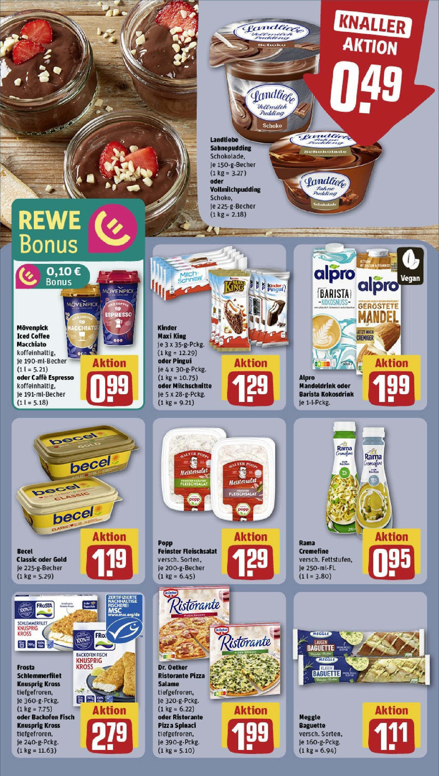 Rewe - Rewe: Wochenangebote (ab 04.05.2025) zum Blättern » Angebote | Seite: 12 | Produkte: Rama, Becel, Rama cremefine, Backofen