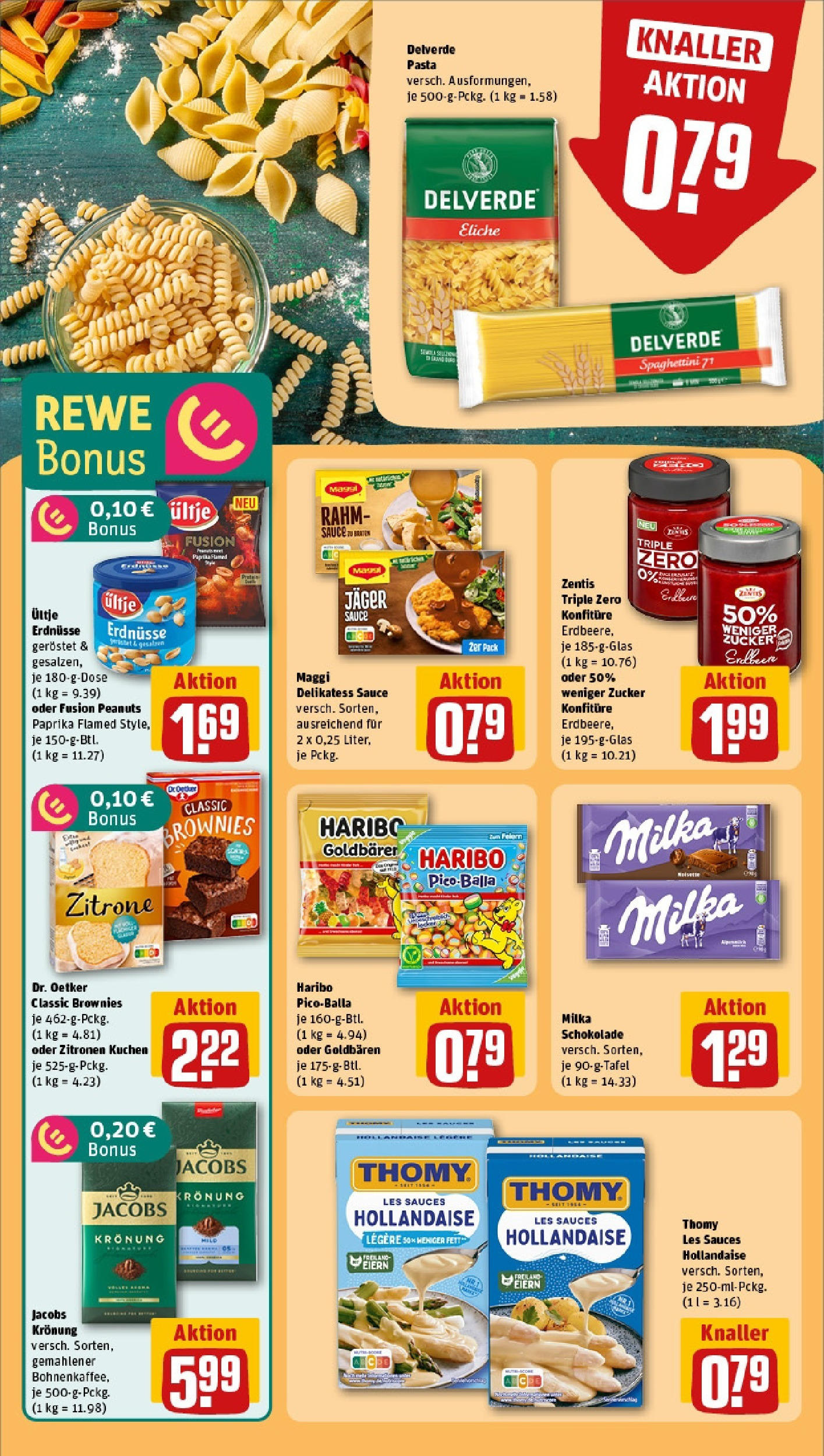 Rewe - Rewe: Wochenangebote (ab 04.05.2025) zum Blättern » Angebote | Seite: 14 | Produkte: Haribo, Zucker, Zitrone, Pasta
